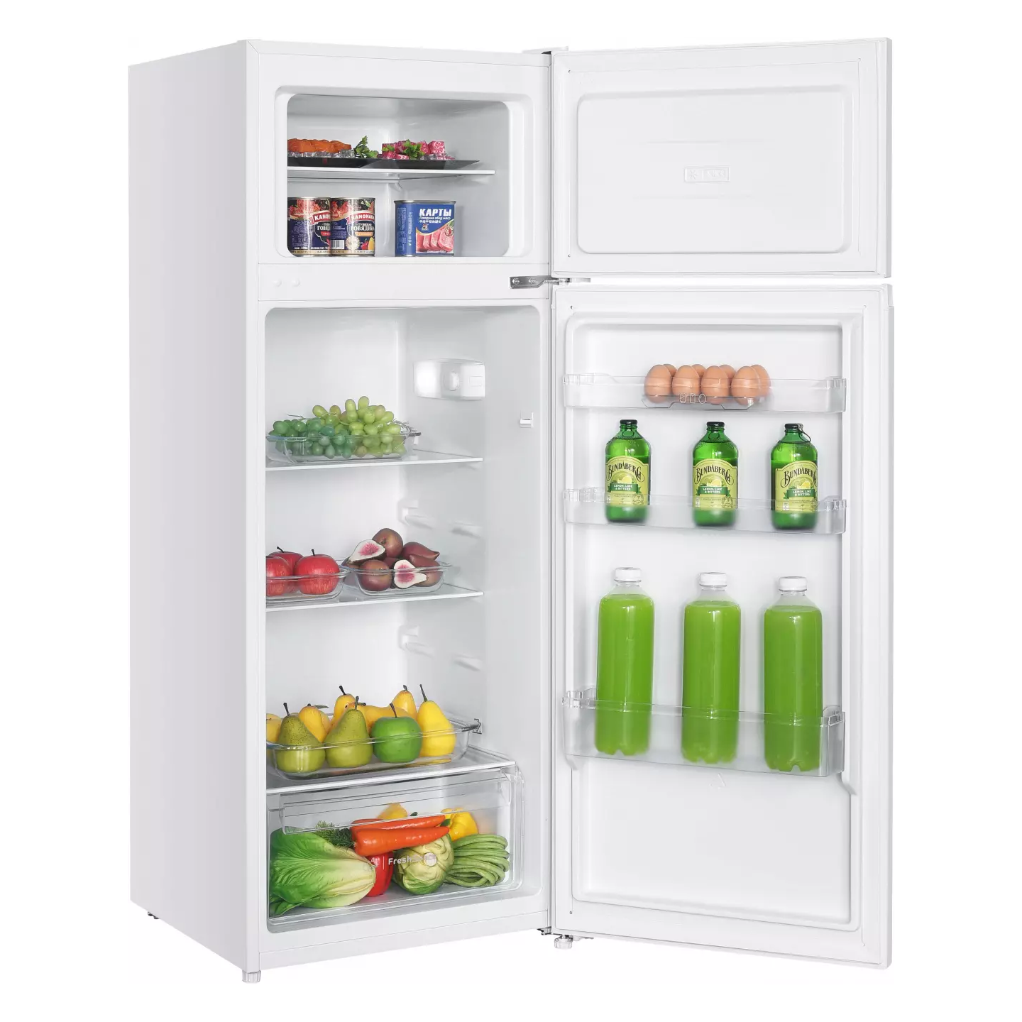 Réfrigérateur 2 portes Indesit I55T0412W 206 L blanc | Nimestore