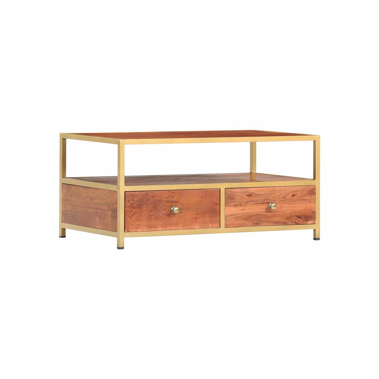 Table basse 90 x 50 x 40 cm Bois d'acacia massif