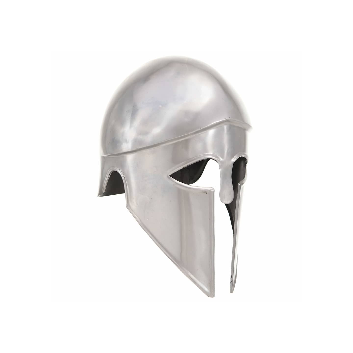 Casque de guerrier grec antique pour GN Argenté Acier