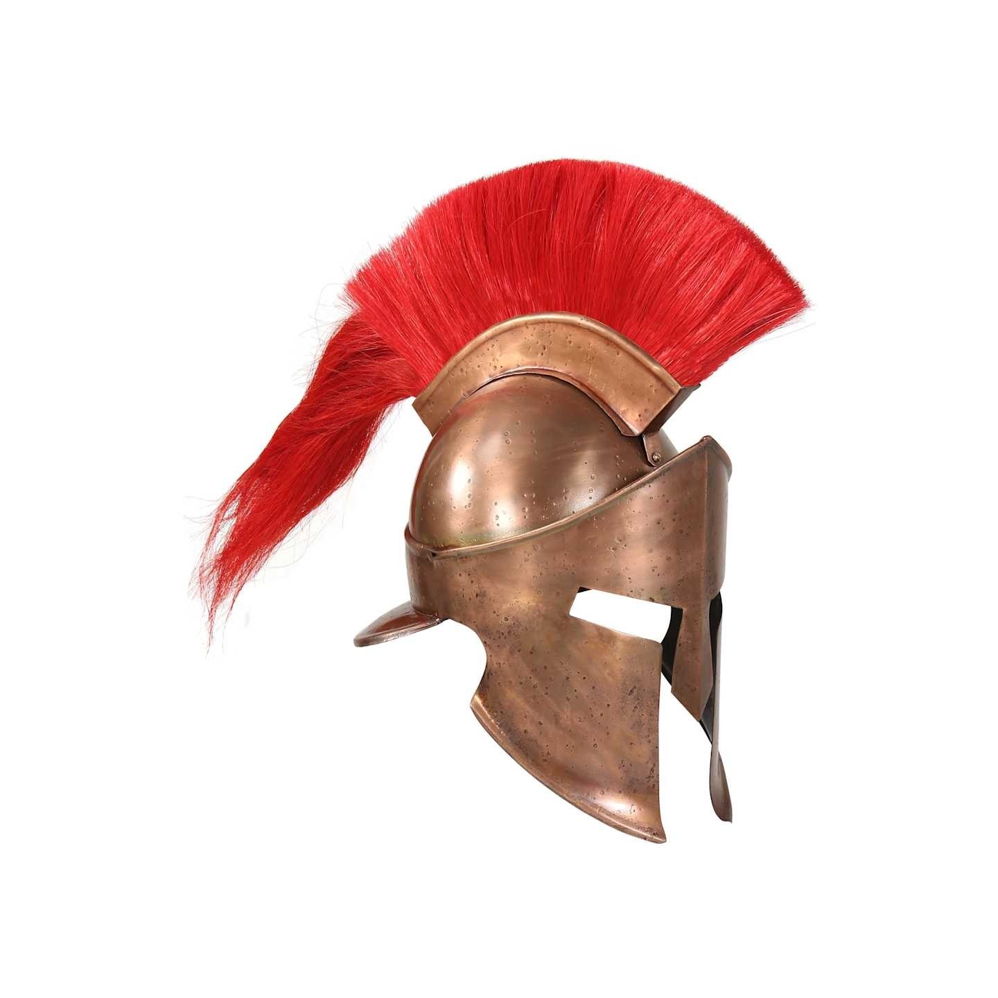 Casque de guerrier grec antique pour GN Cuivre Acier
