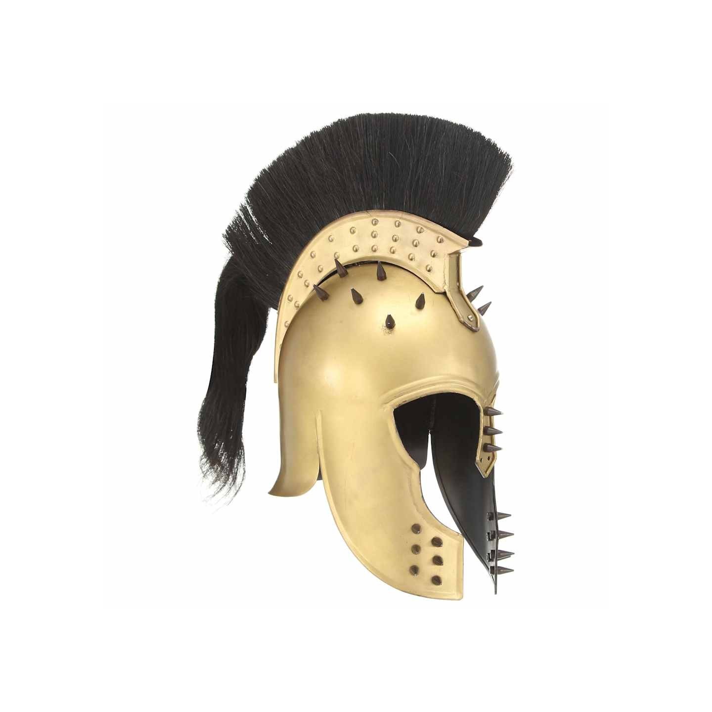 Casque de guerrier grec antique pour GN Laiton Acier