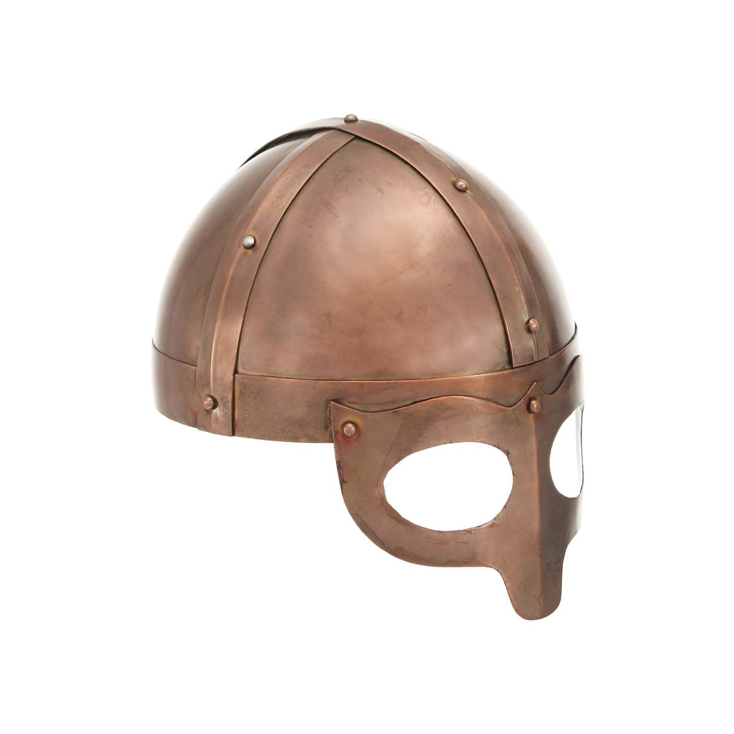 Casque de viking de réplique antique pour GN Cuivre Acier