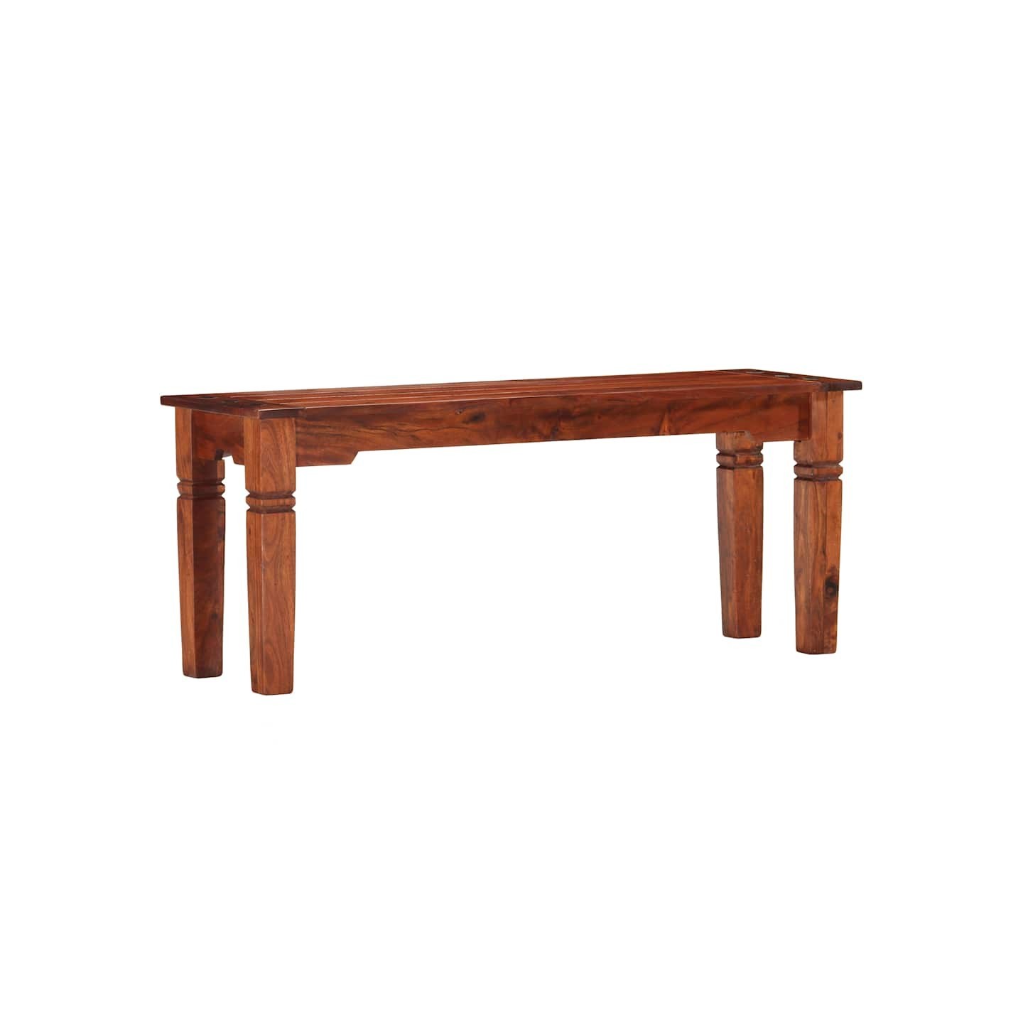 Banc 110 cm Bois d'acacia solide