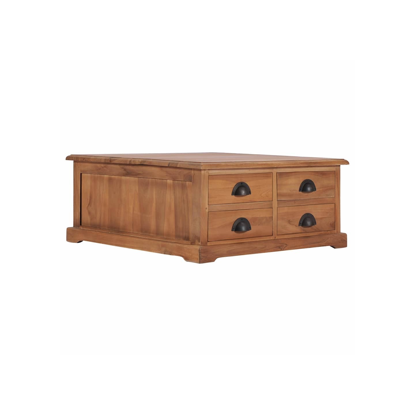 Table basse 68x68x30 cm Bois de teck solide