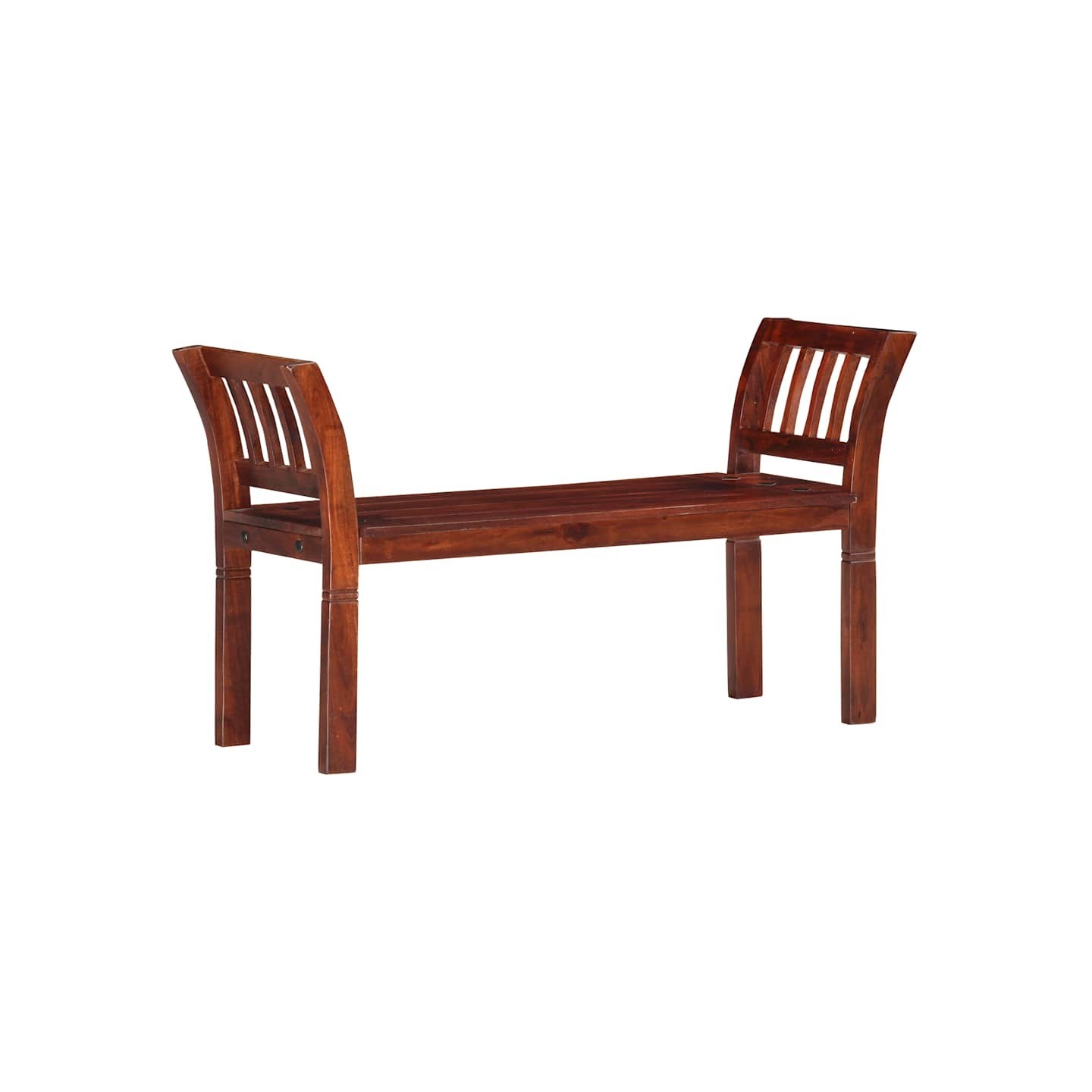 Banc 111 cm Bois d'acacia solide