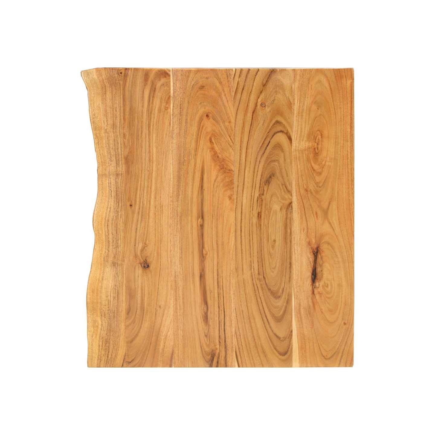Dessus de meuble-lavabo de salle de bain Acacia 58x52x2,5 cm