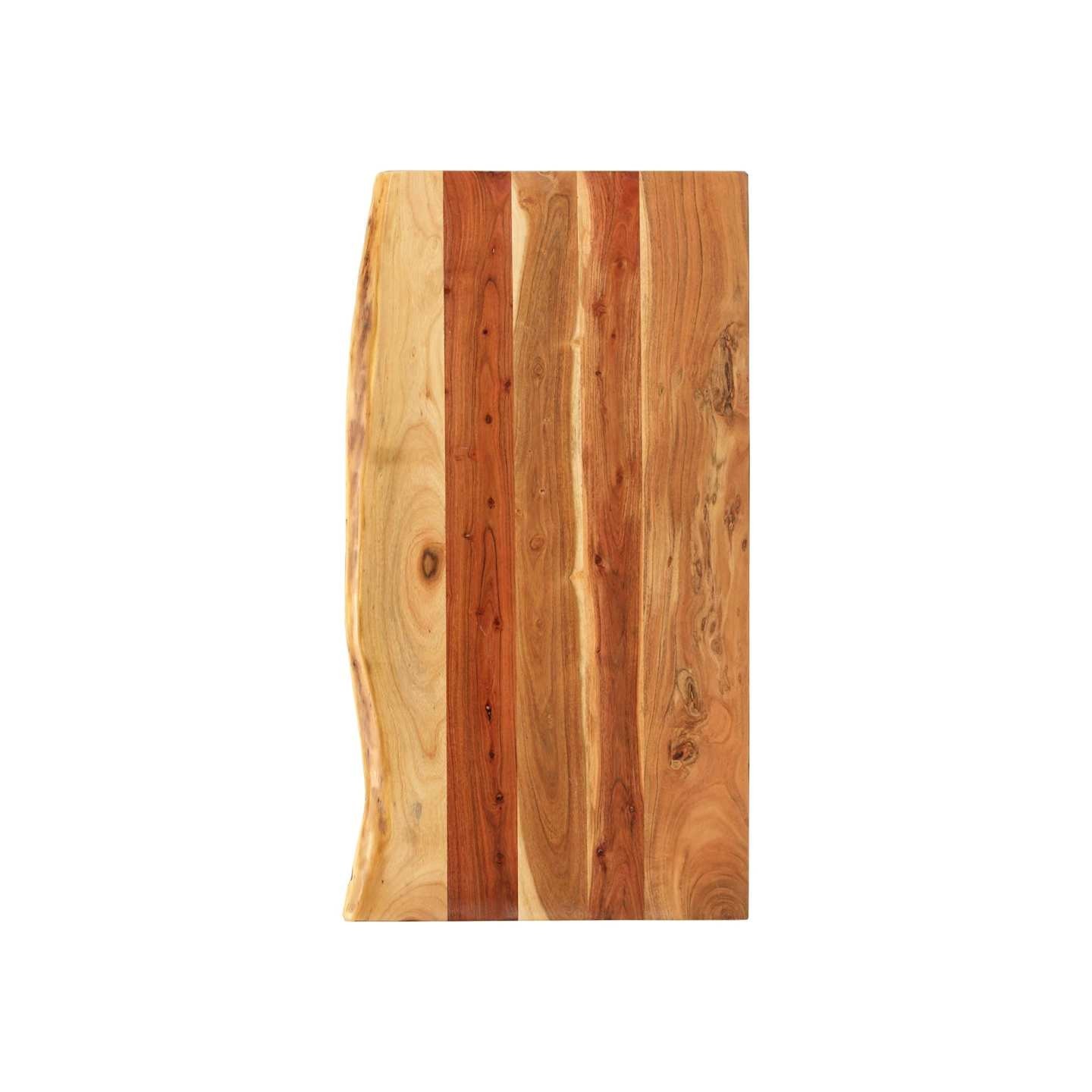 Dessus de meuble-lavabo de salle de bain Acacia 100x52x2,5 cm