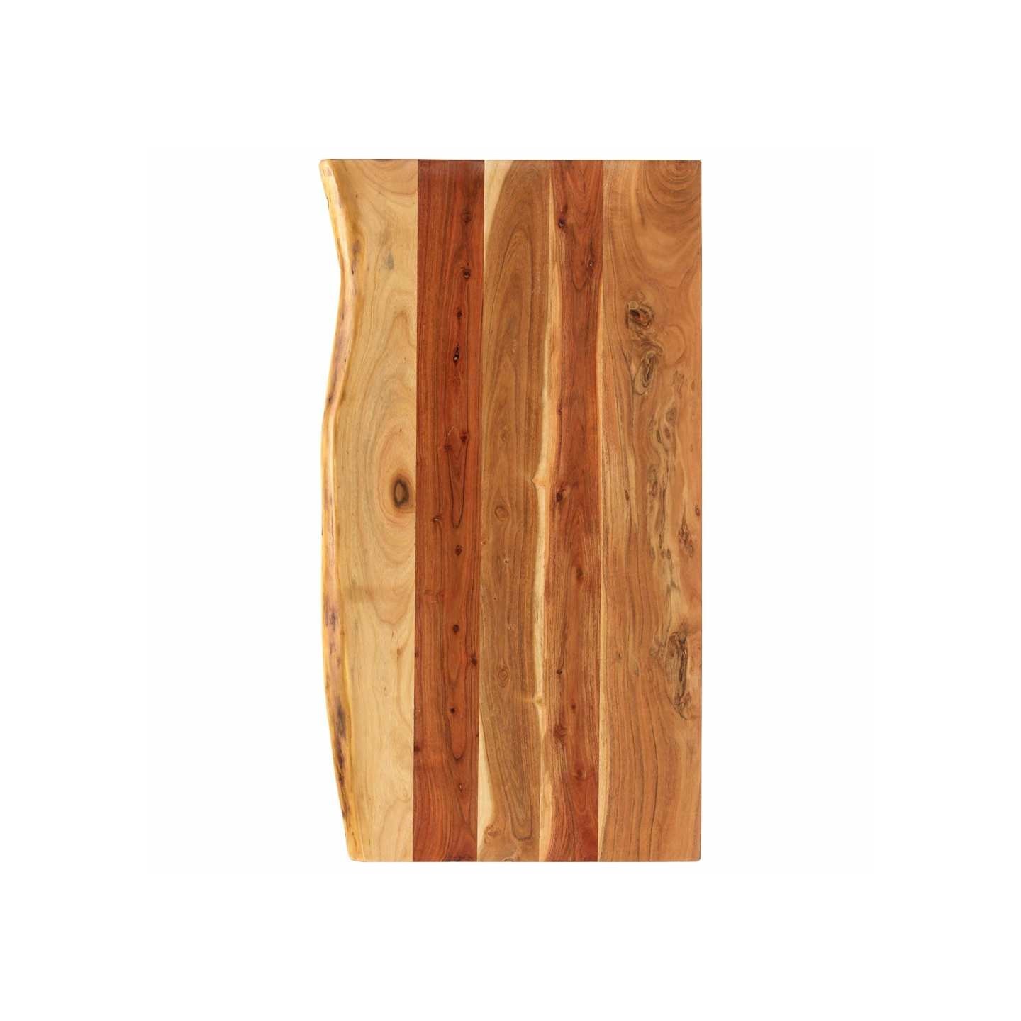 Dessus de meuble-lavabo de salle de bain Acacia 100x52x3,8 cm