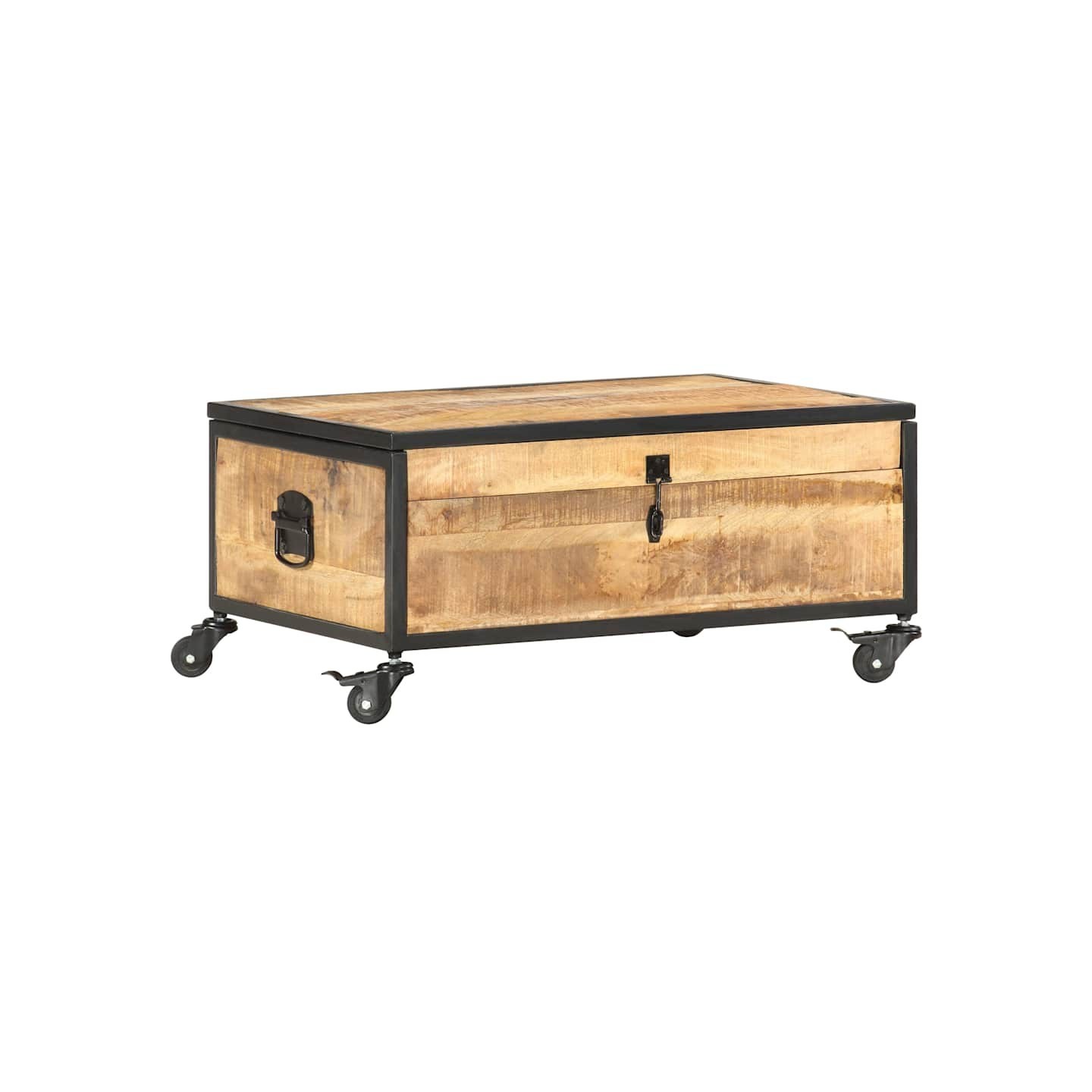 Table basse 70x50x33 cm Bois de manguier massif