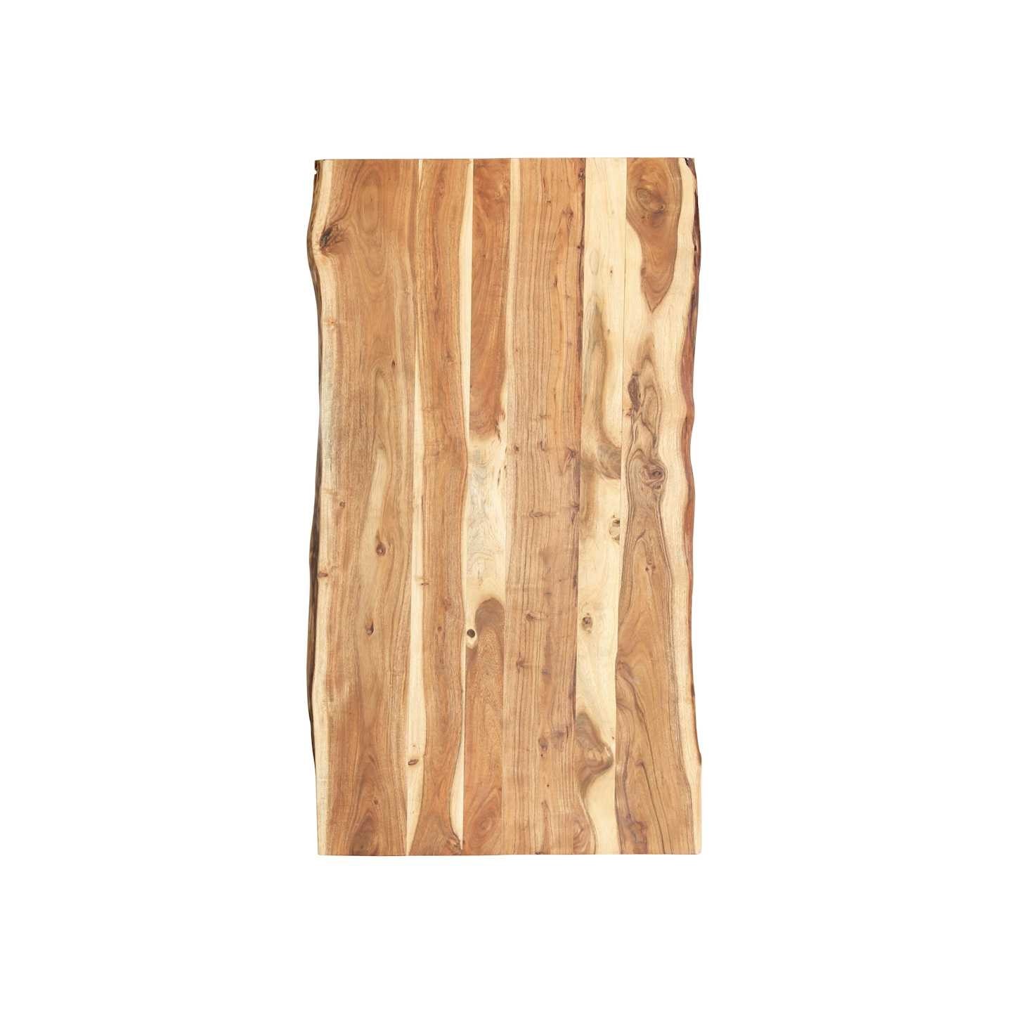 Dessus de table Bois d'acacia massif 118x(50-60)x3,8 cm