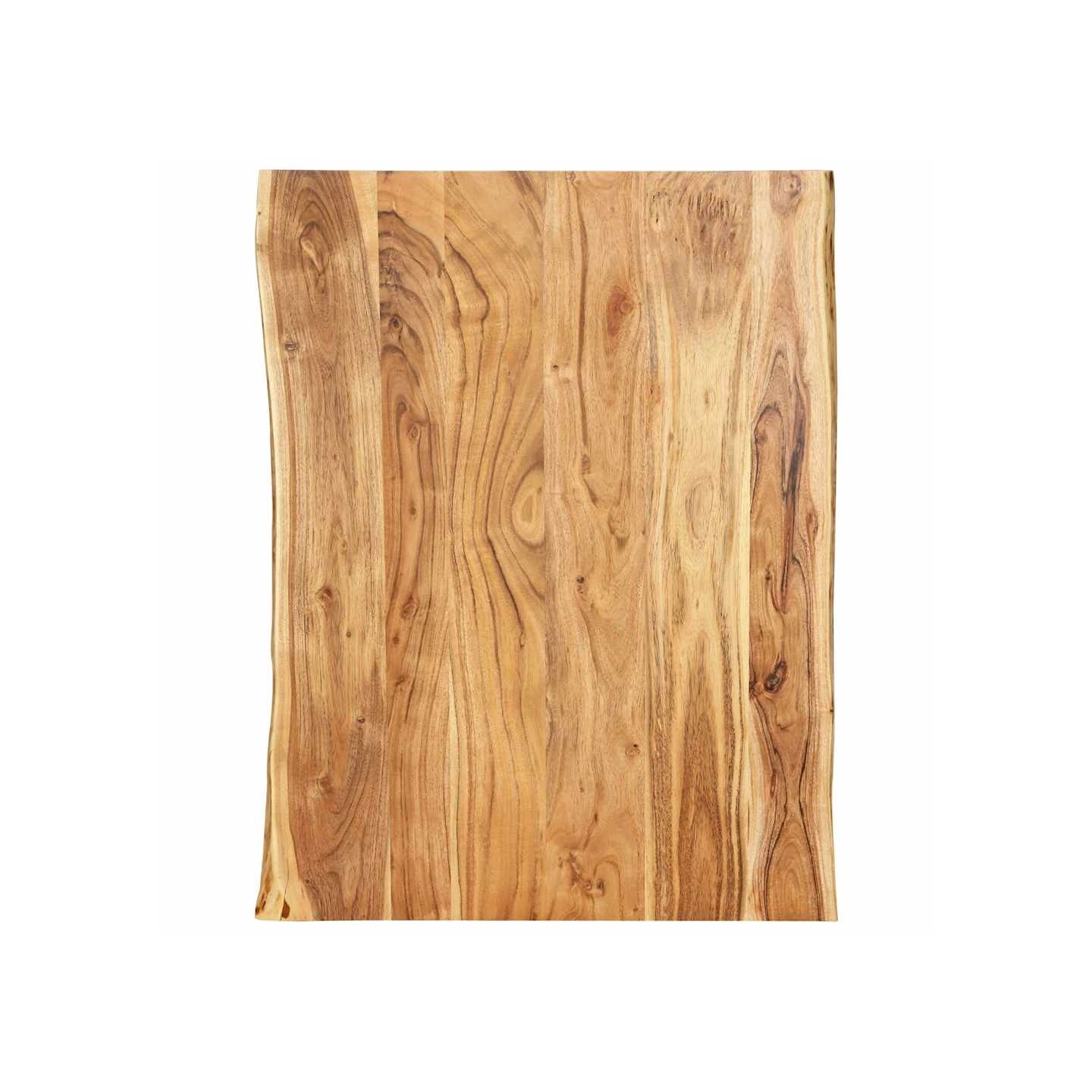 Dessus de table Bois d'acacia massif 80x(50-60)x2,5 cm