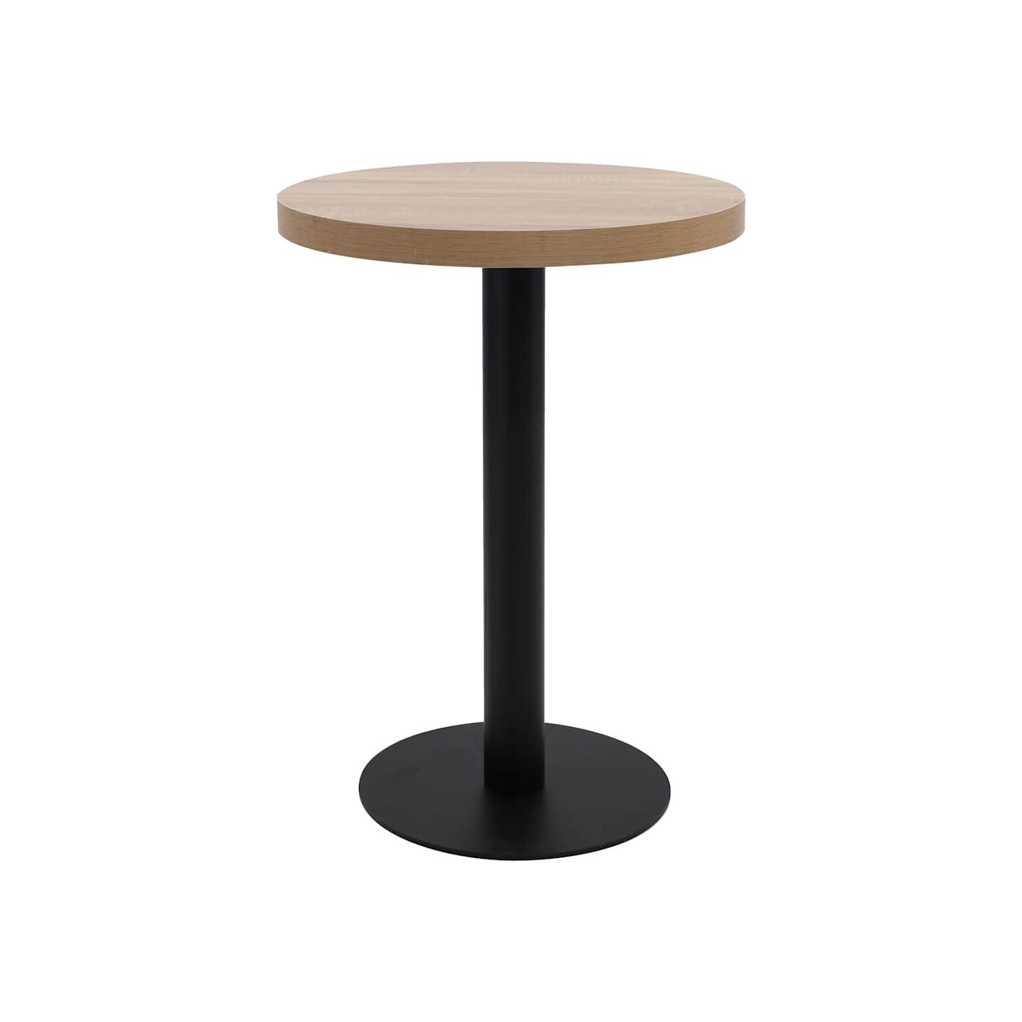 Table de bistro Marron clair 60 cm MDF