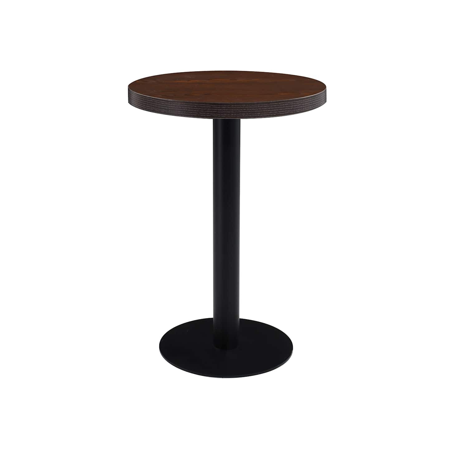 Table de bistro Marron foncé 60 cm MDF
