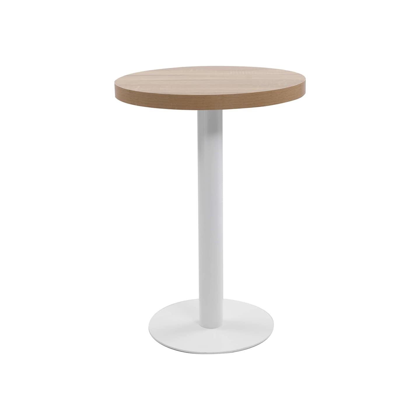 Table de bistro Marron clair 60 cm MDF