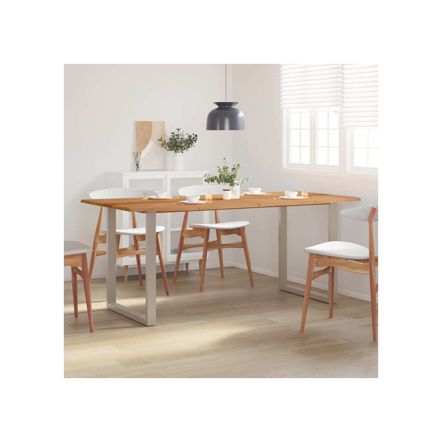 Table de salle à manger 180x90x76 cm Bois d'acacia massif