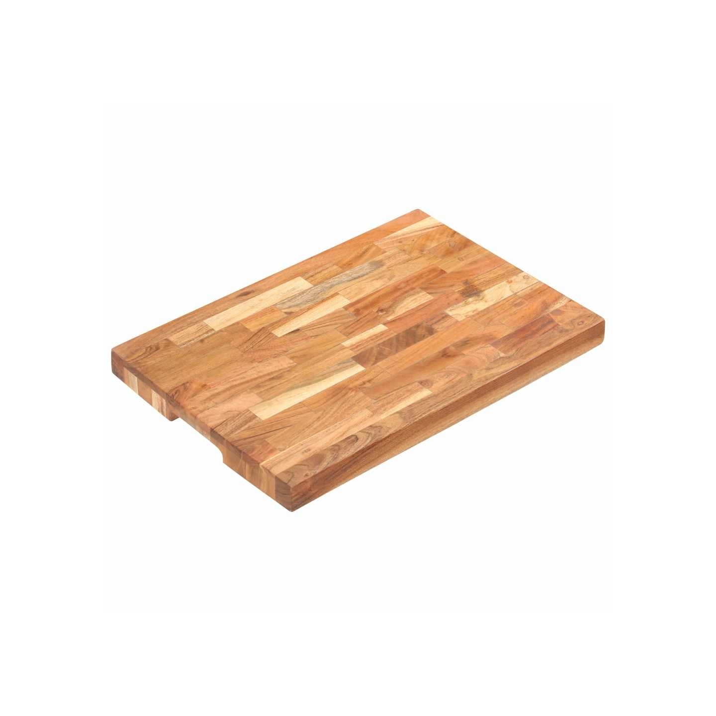 Planche à découper 50x35x4 cm Bois d'acacia massif