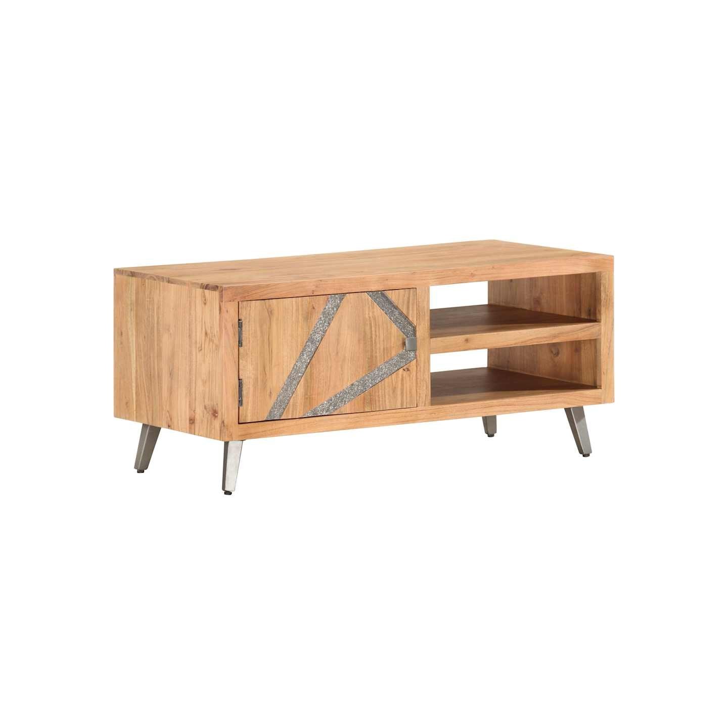 Table basse 90x45x40 cm Bois d'acacia massif