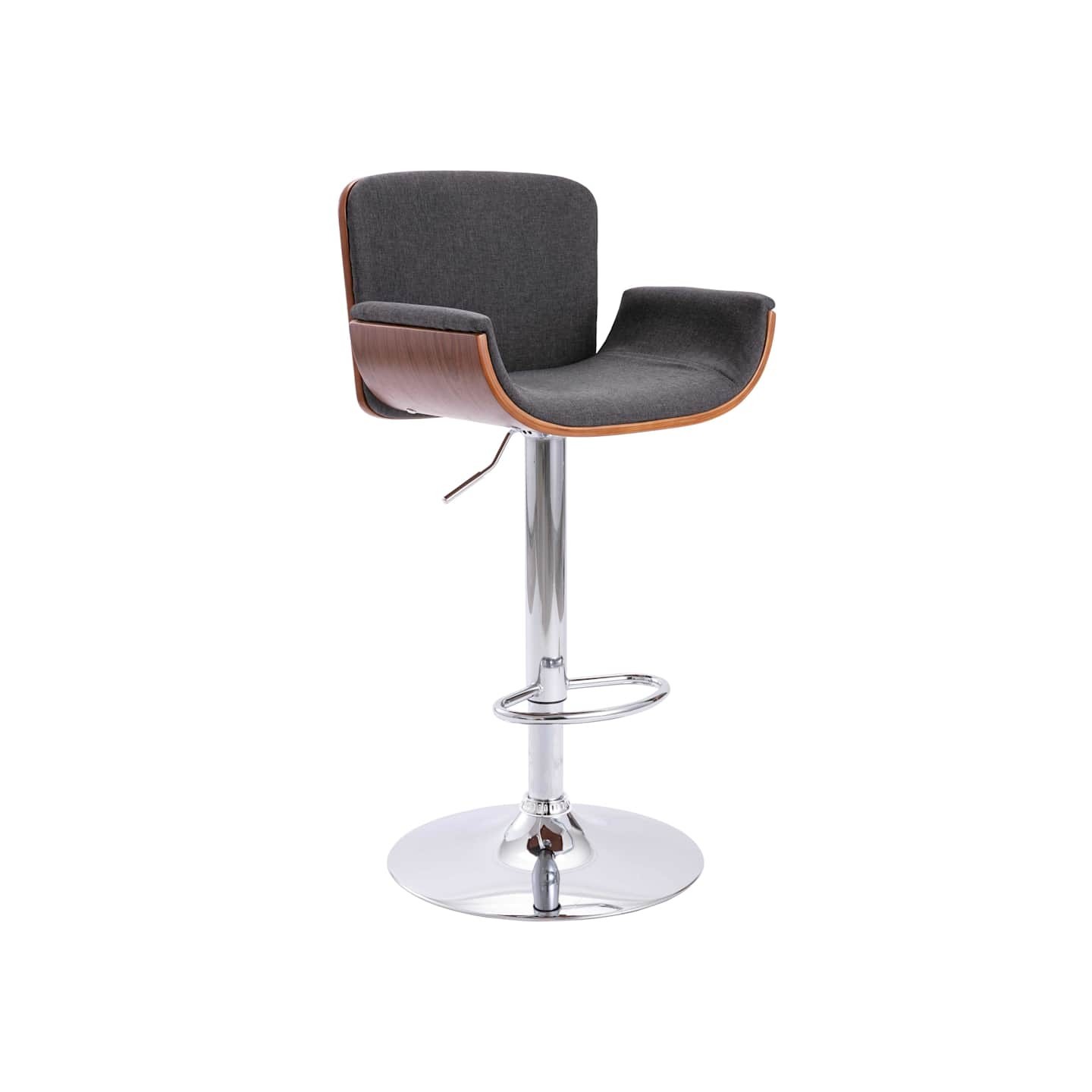 Tabouret de bar Gris Tissu