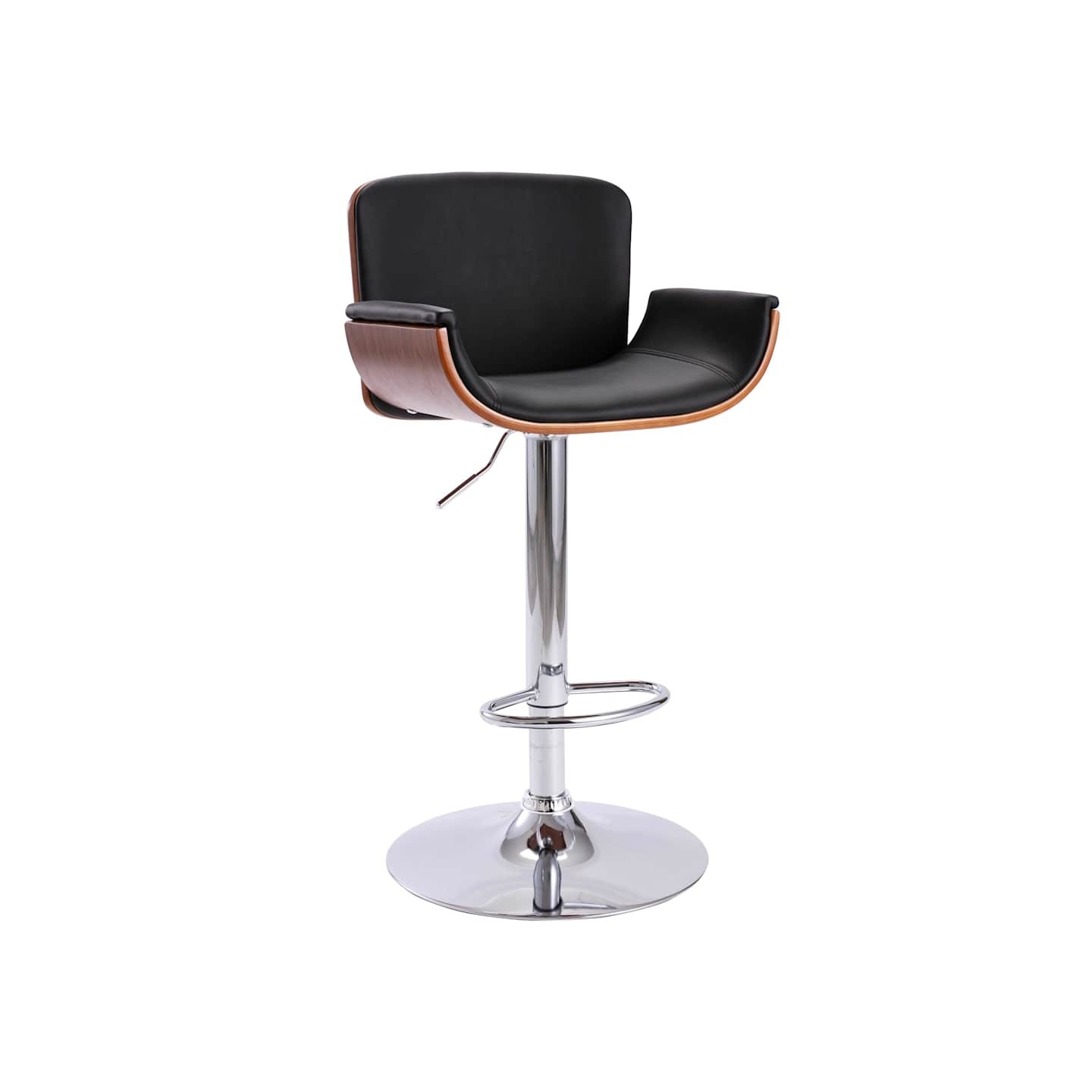 Tabouret de bar Noir Similicuir