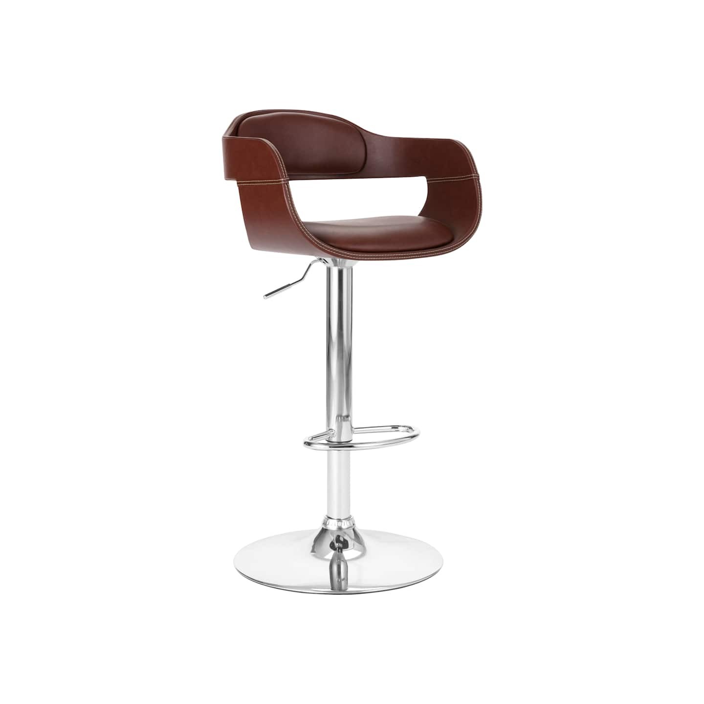 Tabouret de bar Marron Similicuir