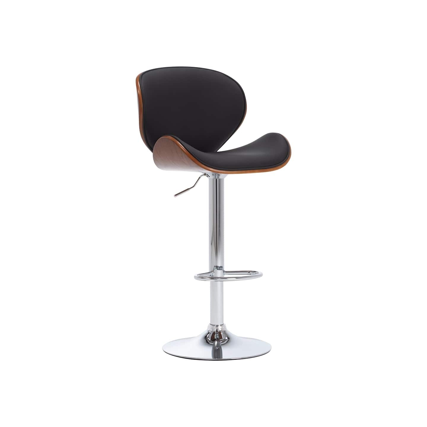 Tabouret de bar Noir Similicuir