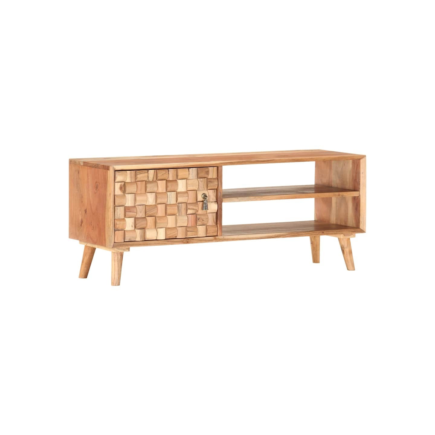 Meuble TV 100x30x40 cm Bois d'acacia massif