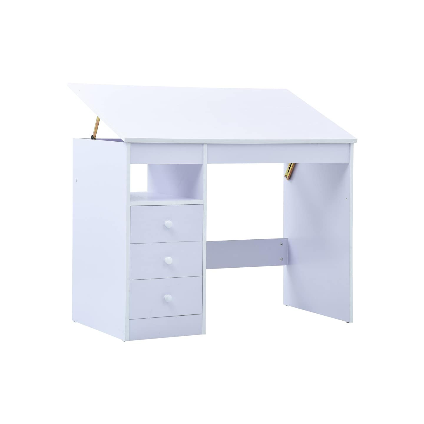 Bureau pour enfants Inclinable Blanc