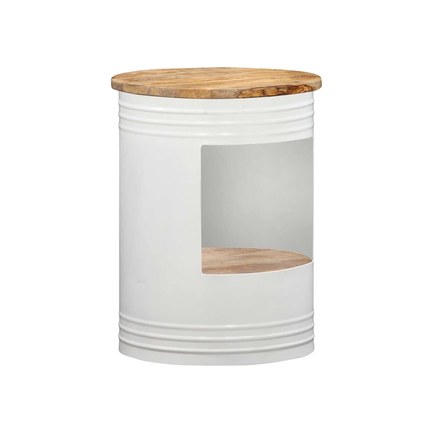 Table basse 43x55 cm Bois de manguier solide