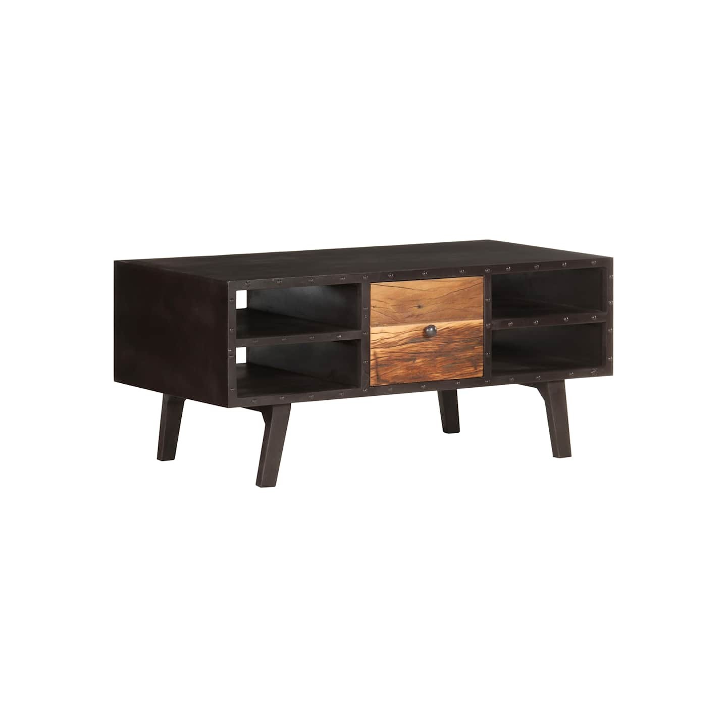Table basse 100x50x45 cm Bois de récupération massif