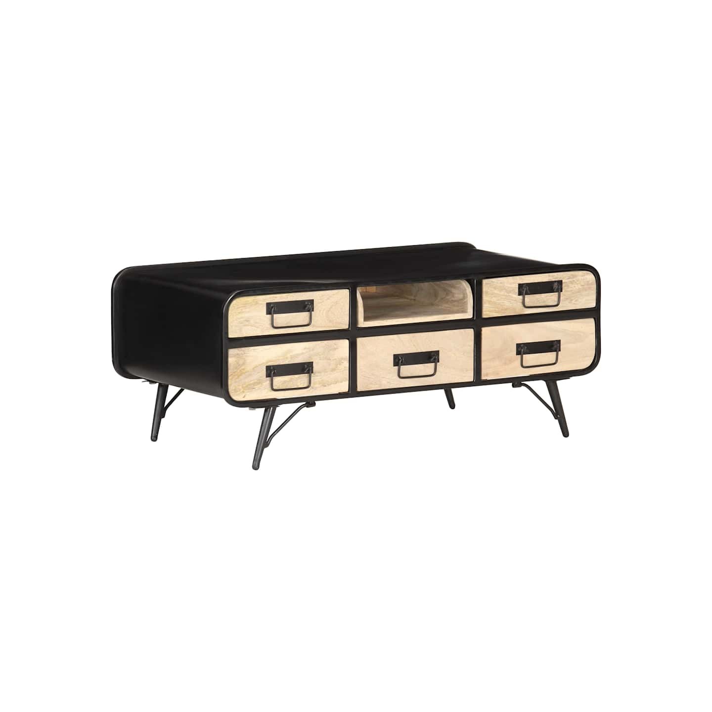 Table basse 100x50x40 cm Bois de manguier massif