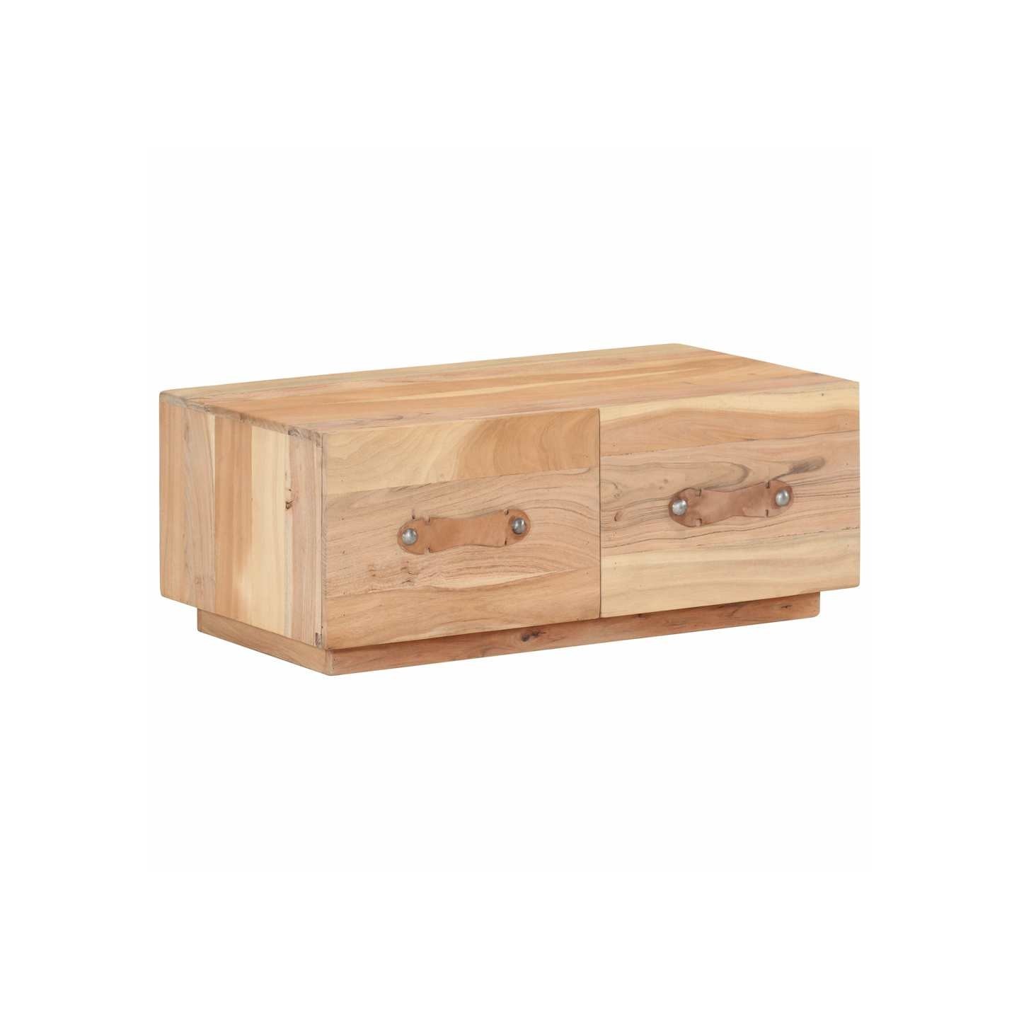 Table basse 90x50x35 cm Bois de récupération massif