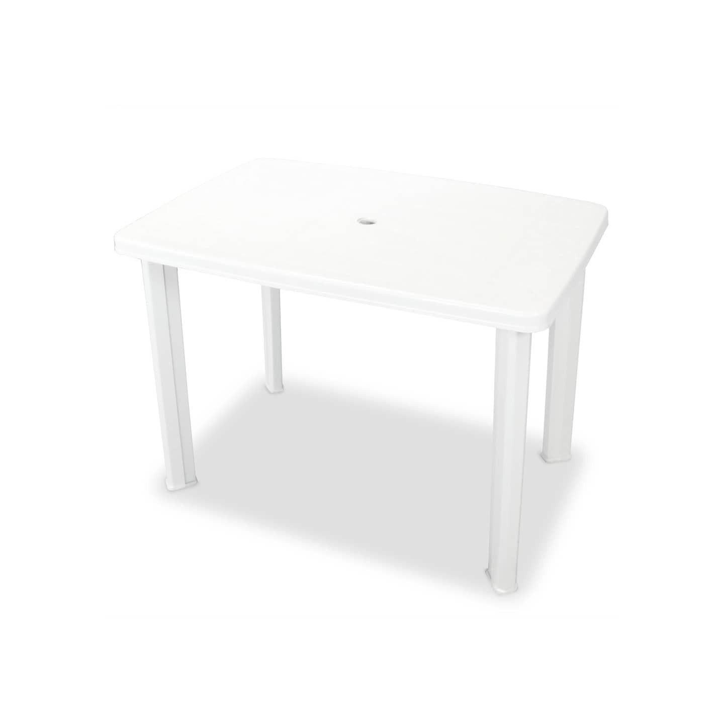 Ensemble de bistro 3 pcs Plastique Blanc