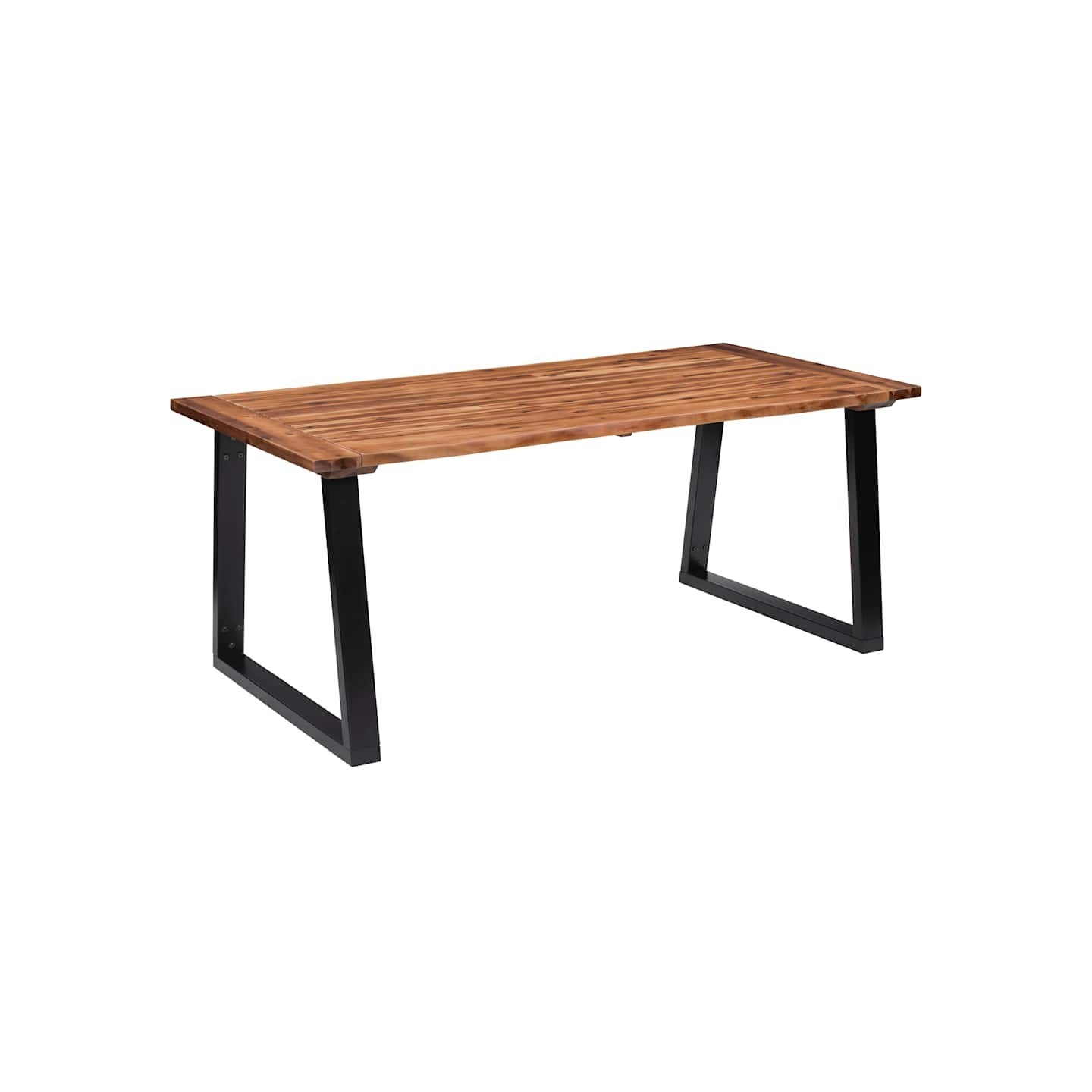 Table à manger Bois d'acacia massif 180x90 cm