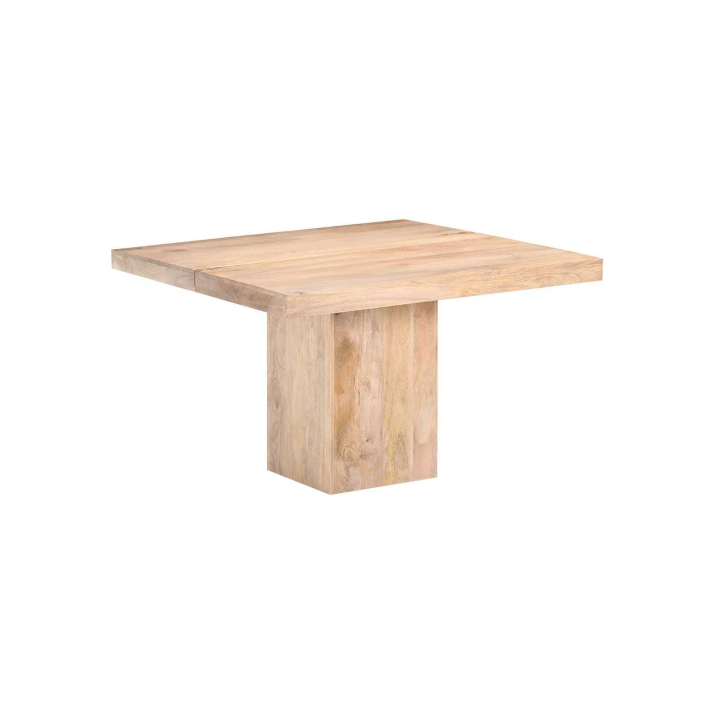 Table de salle à manger 120x120x77 cm Bois de manguier massif