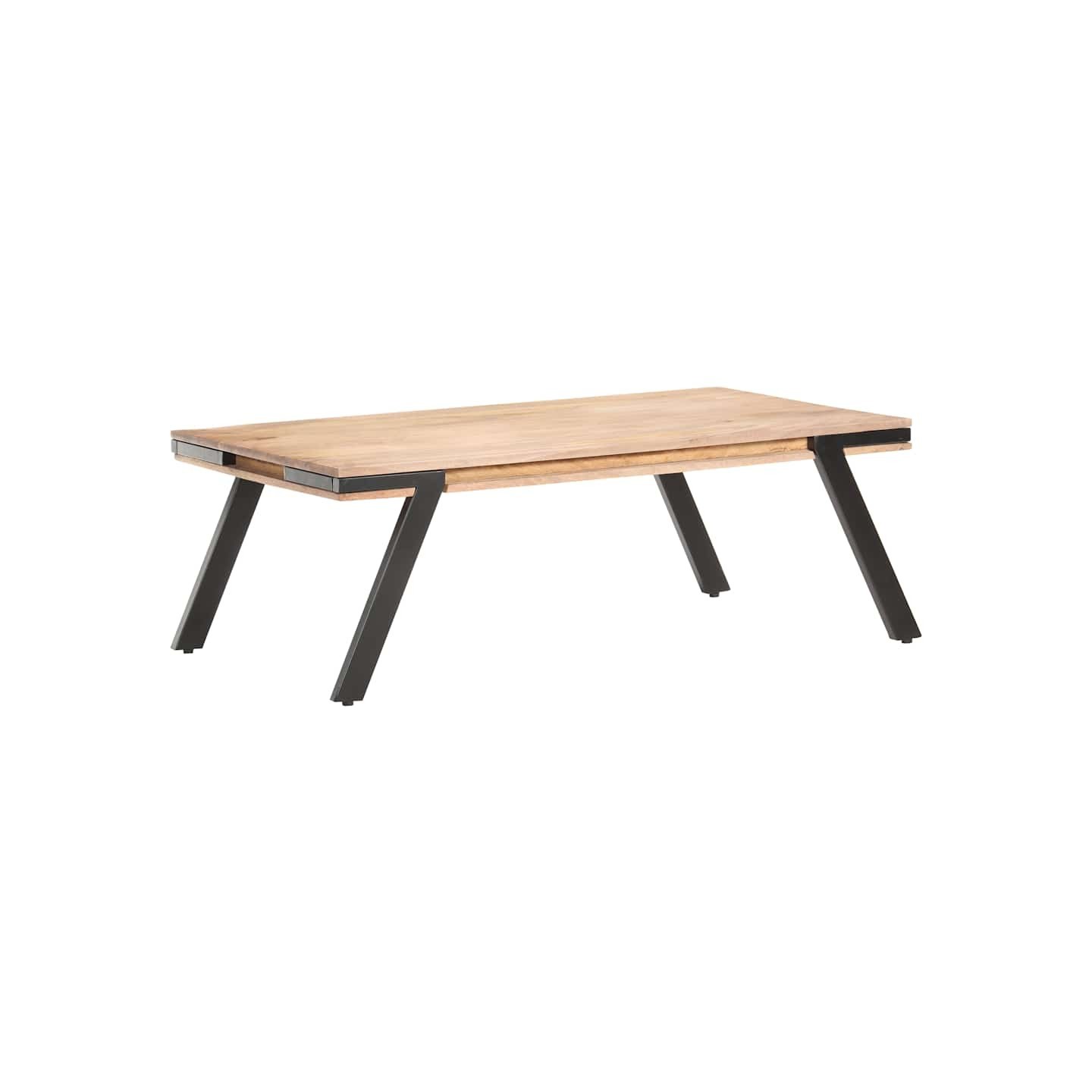 Table basse 114x65x40 cm Bois de manguier massif