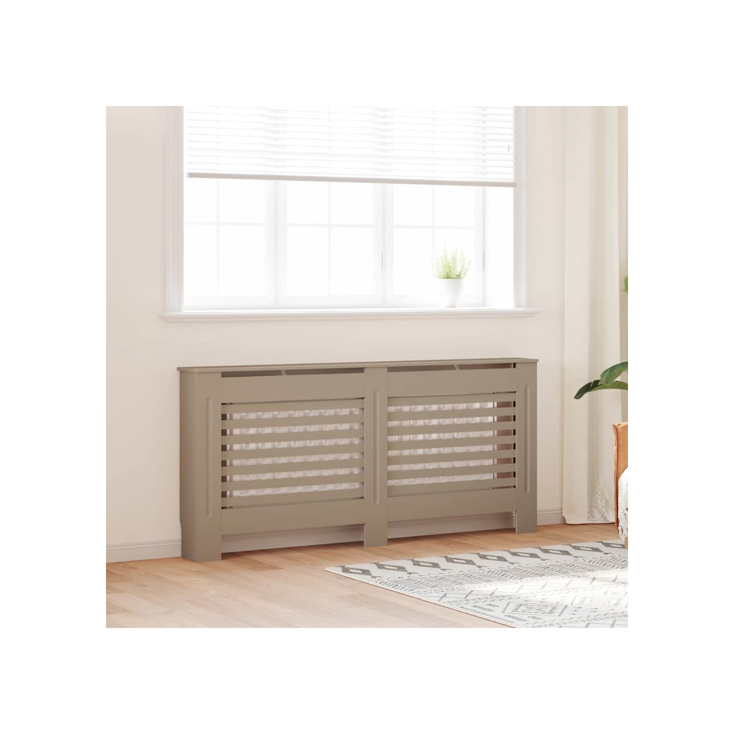 Cache-radiateur 172x19x81,5 cm MDF