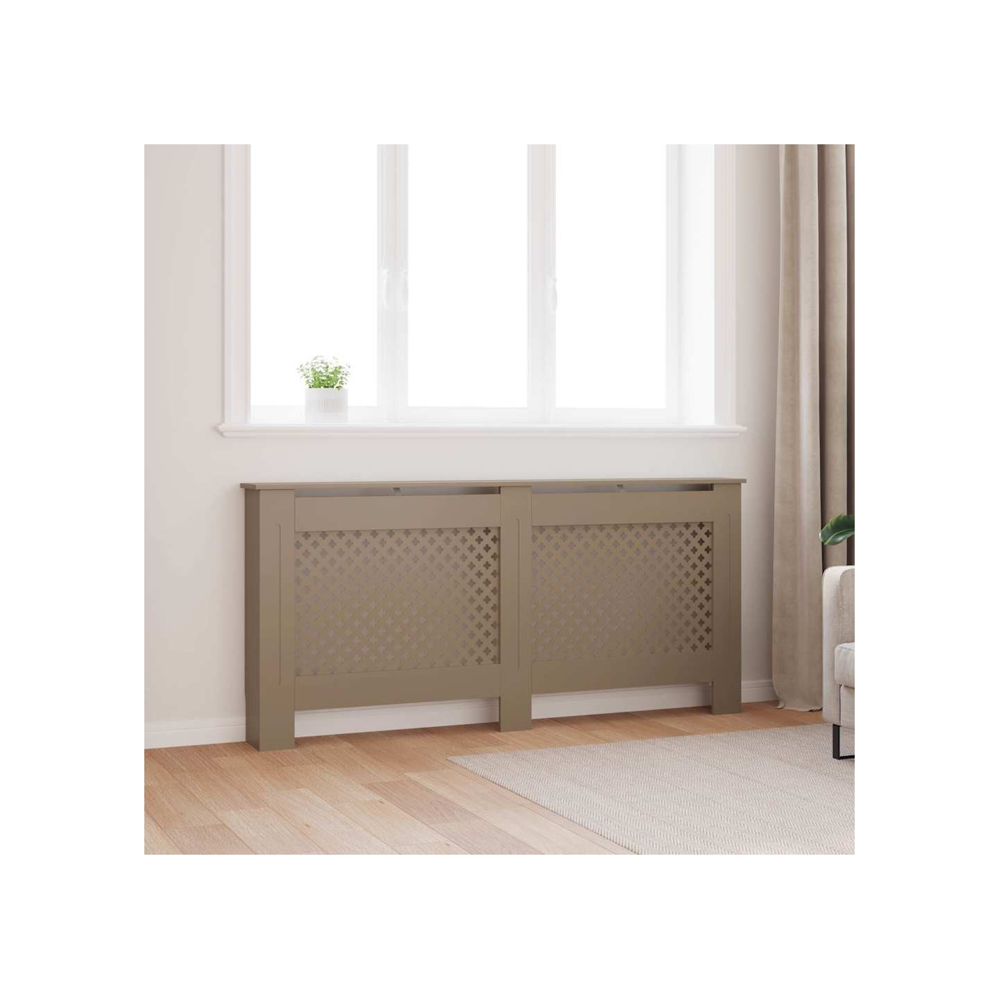 Cache-radiateur 172x19x81,5 cm MDF