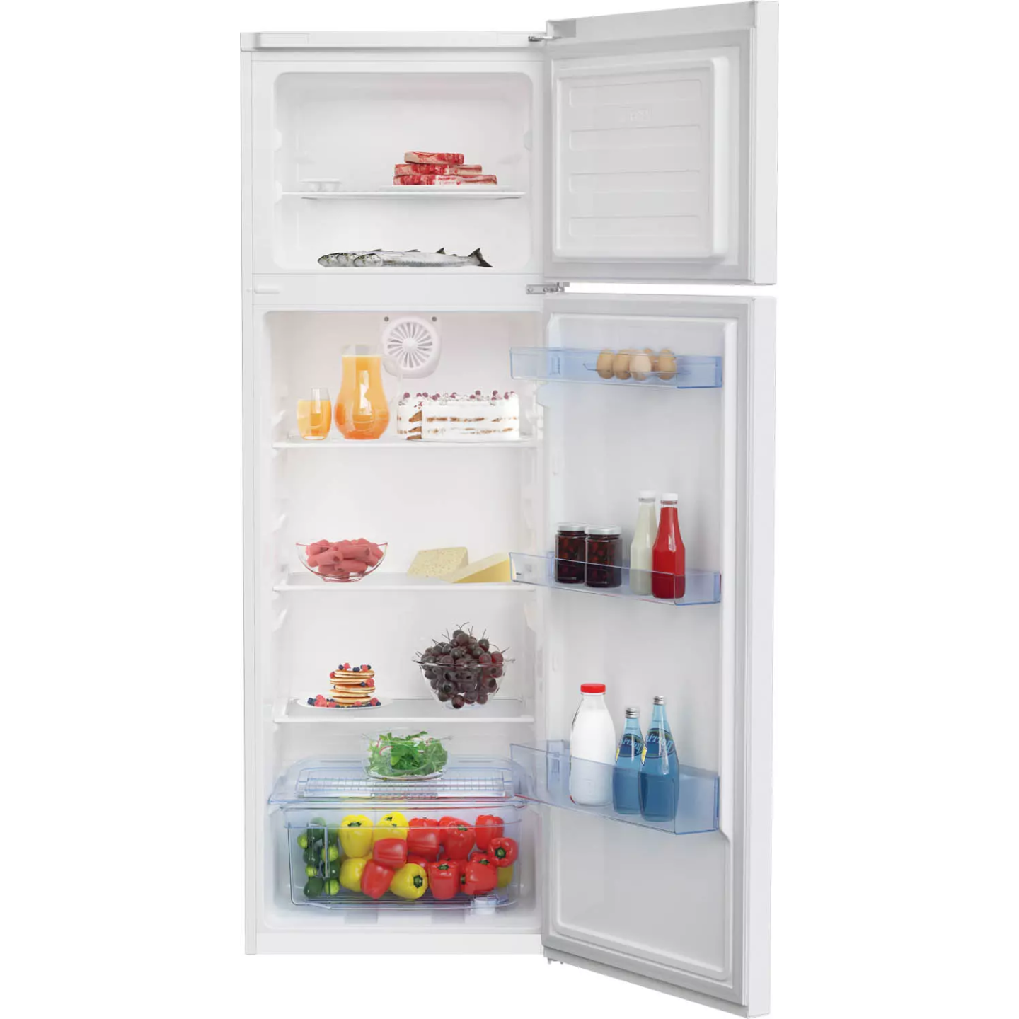 Réfrigérateur 2 portes Beko RDSE465K40WN 437 L blanc | Nimestore