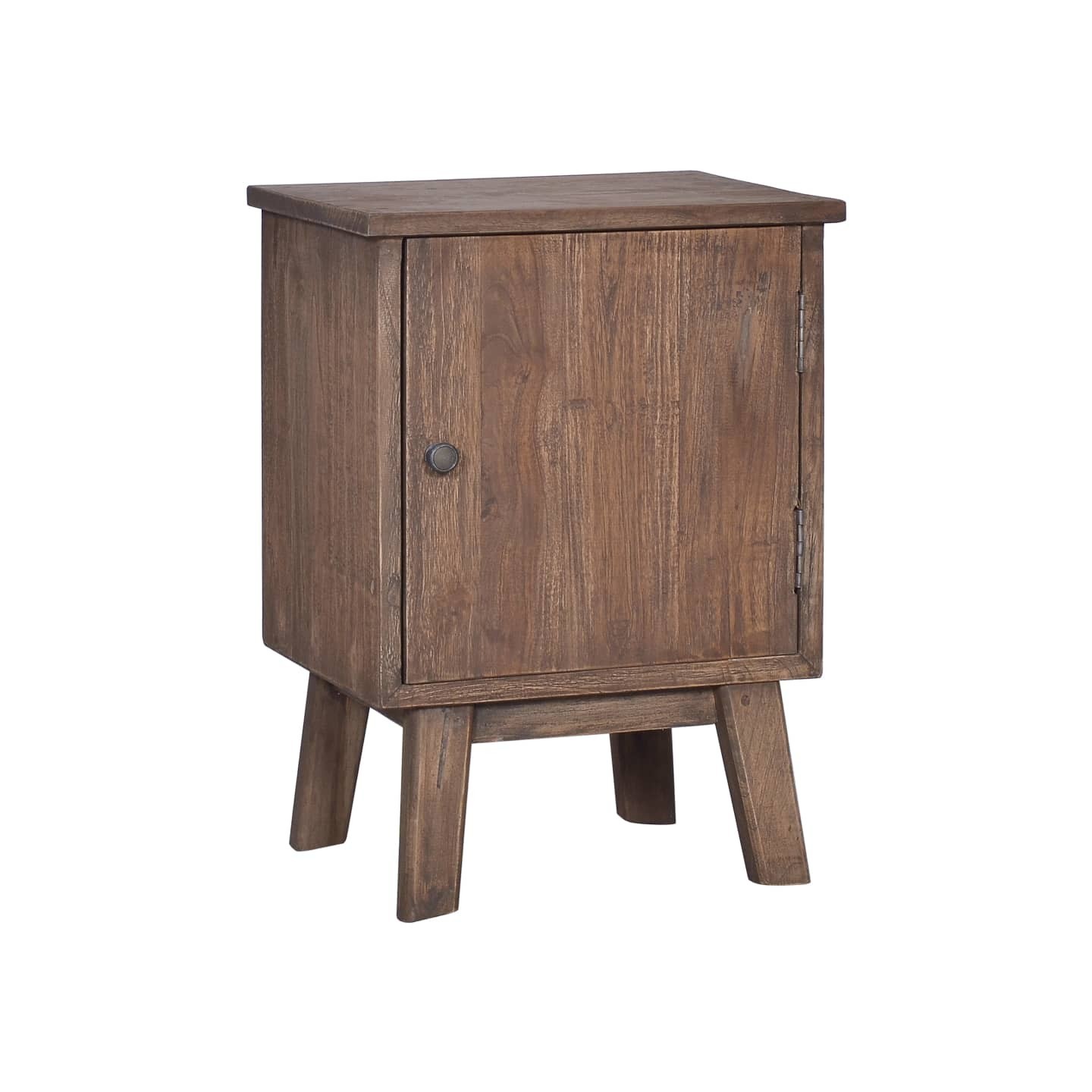 Table de chevet 40x30x53 cm Bois de teck solide