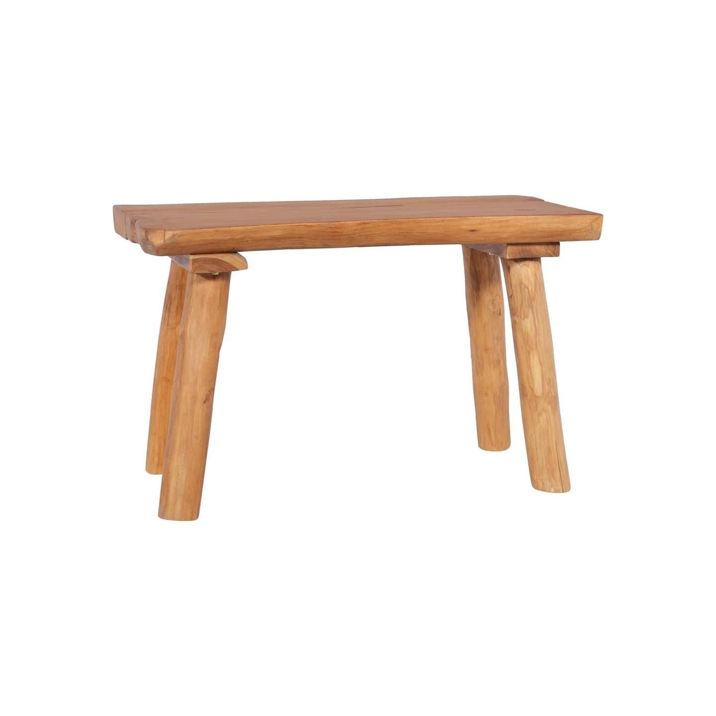 Banc de jardin 80 cm Bois de teck massif