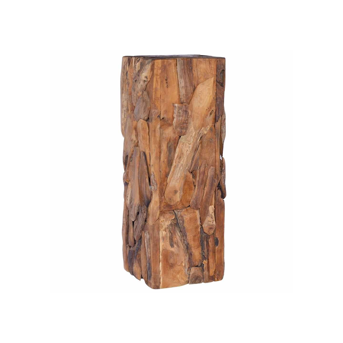 Table d'appoint 30x30x80 cm Bois de teck solide