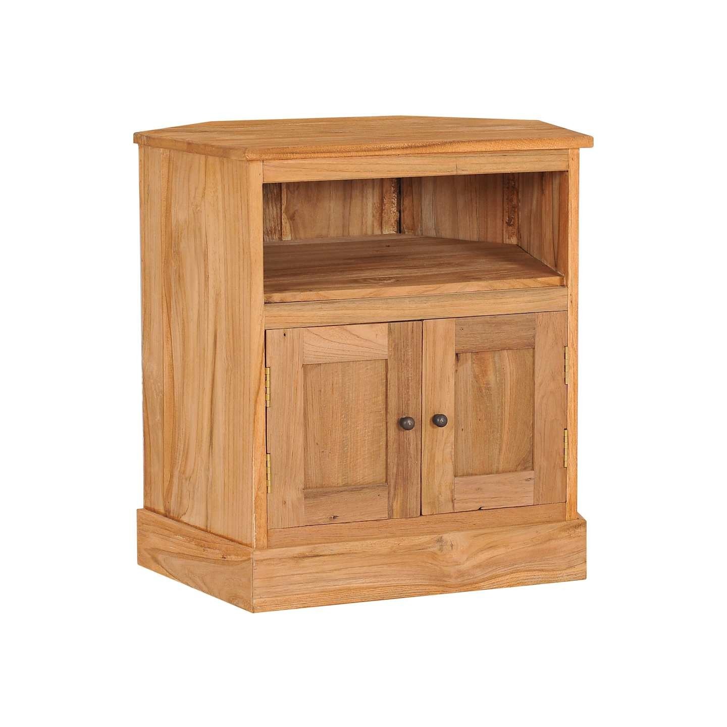 Buffet d'angle 60x45x60 cm bois de teck massif