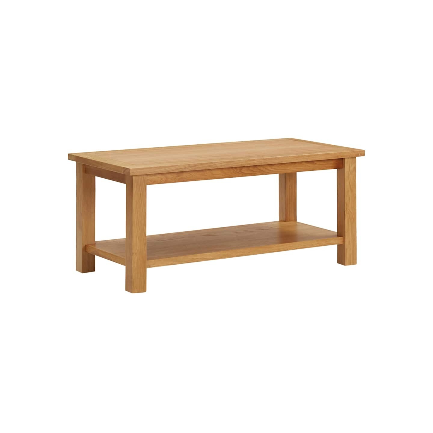 Table basse 90x45x40 cm Bois de chêne massif