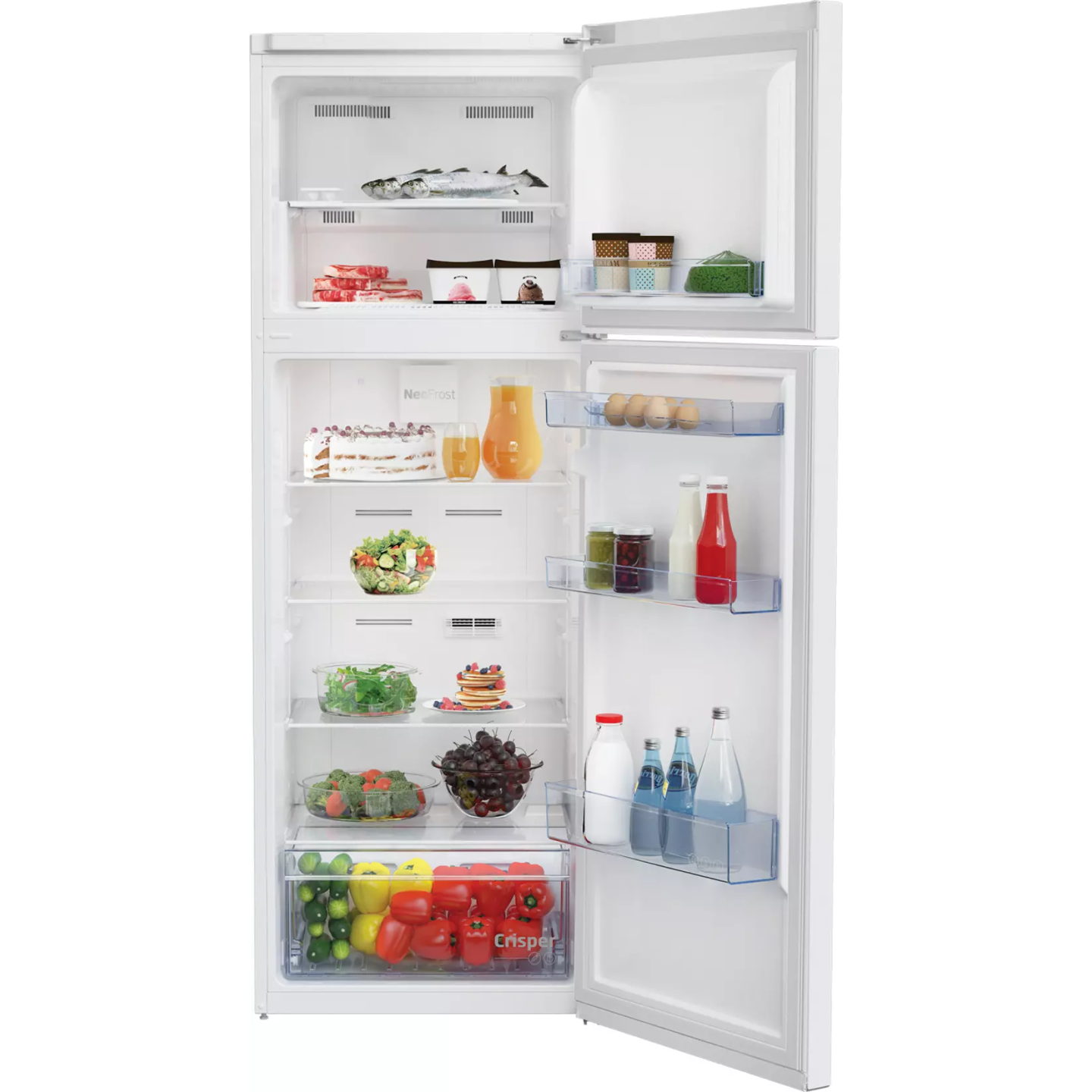 Réfrigérateur 2 portes Beko RDNE350K40WN 313 L NeoFrost | Nimestore