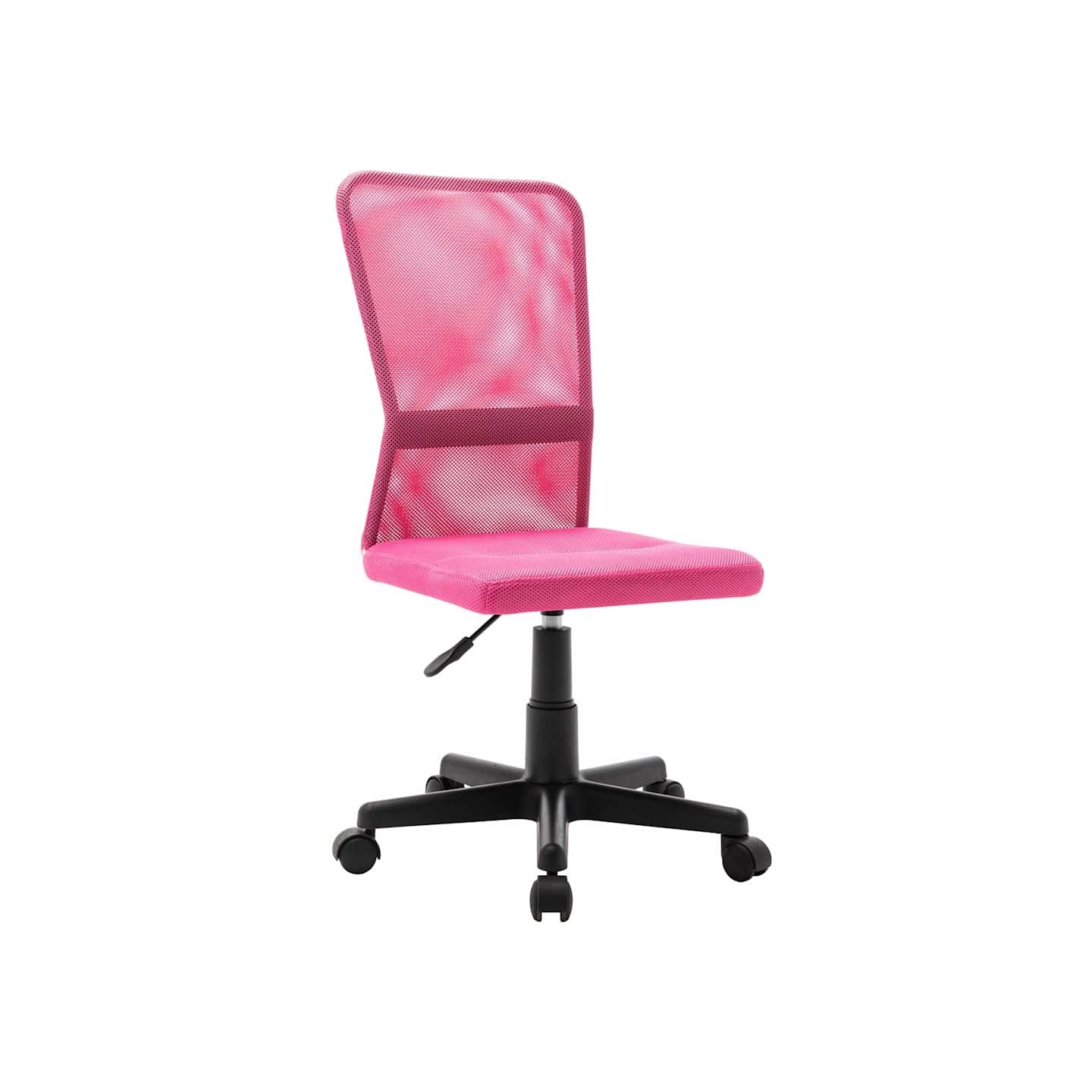 Chaise de bureau Rose 44x52x100 cm Tissu en maille
