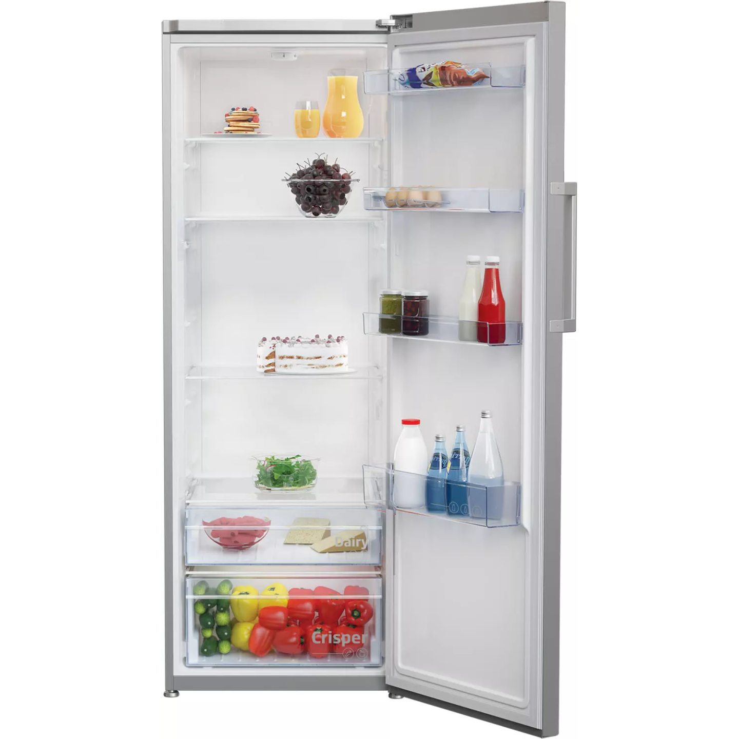 Réfrigérateur 1 porte Beko RSSE415K40SN 367 L gris | Nimestore