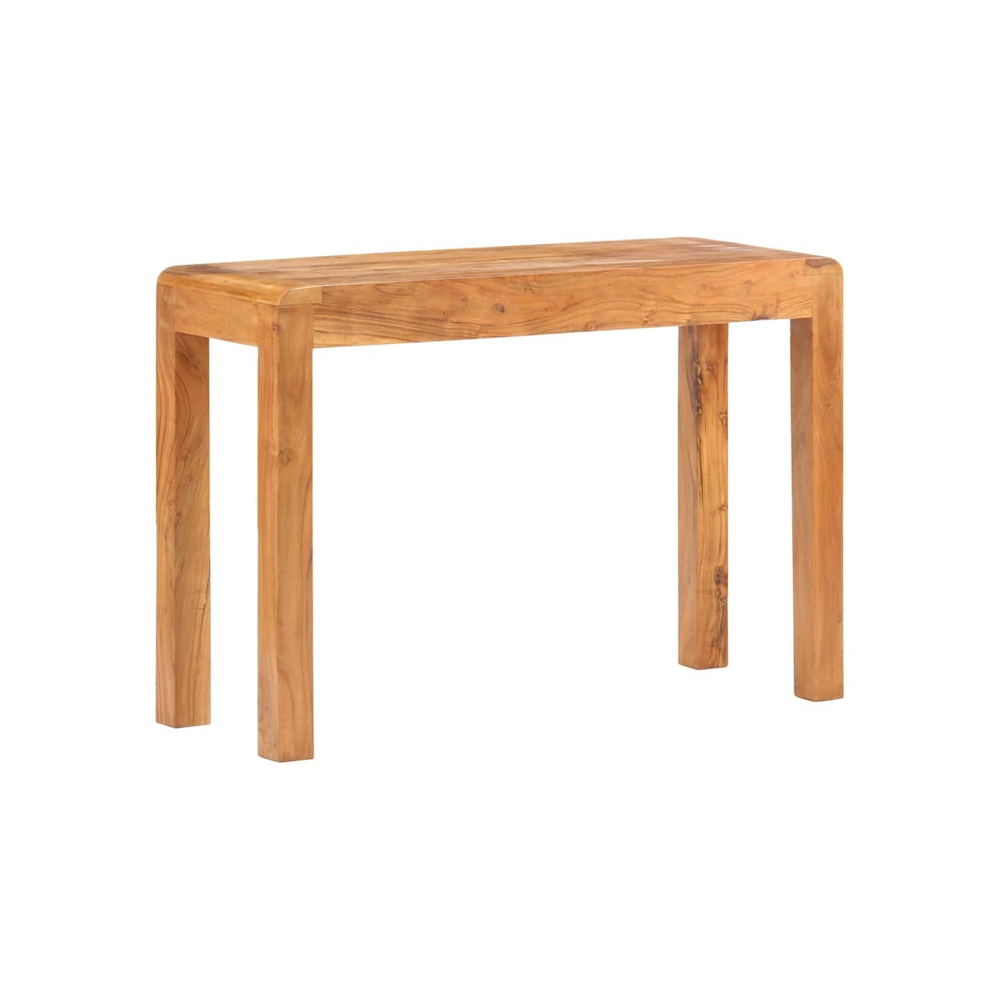Table console 110x40x76cm Bois d'acacia massif et finition miel