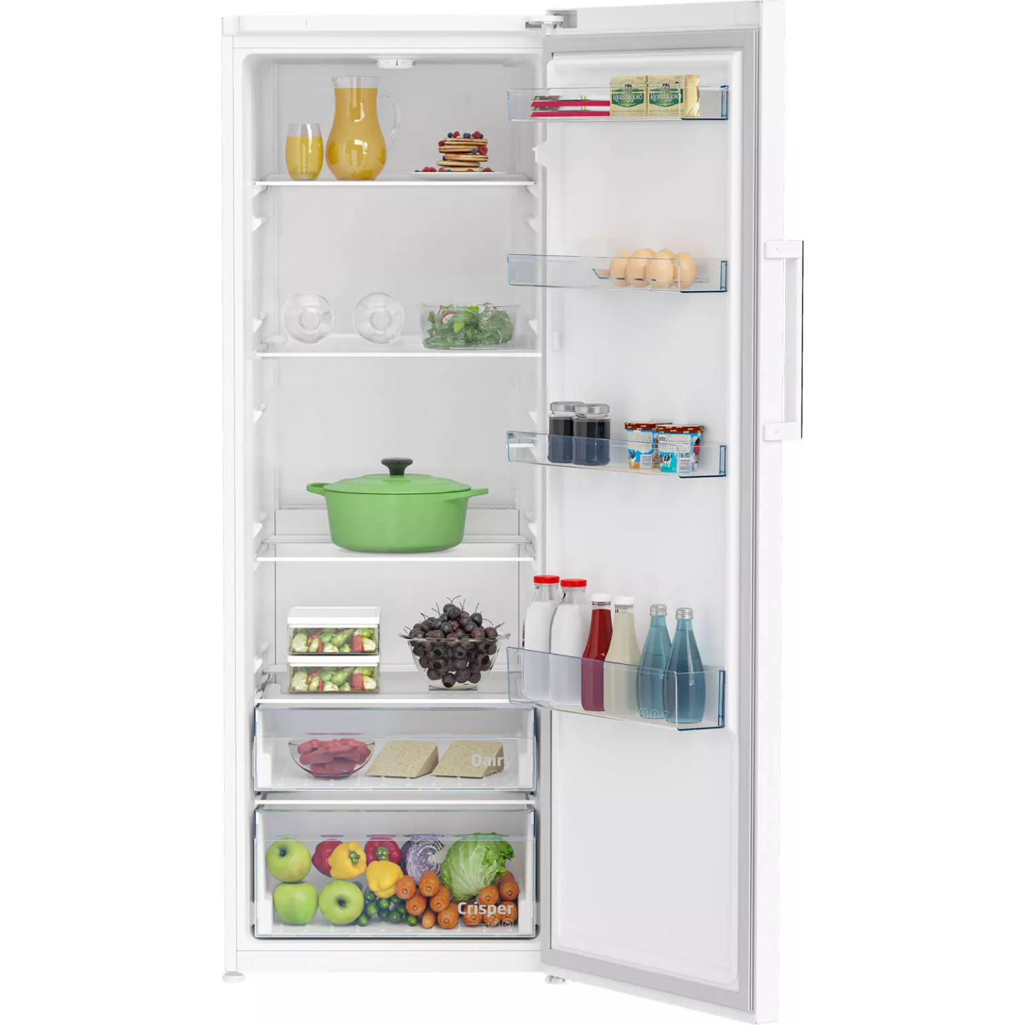 Réfrigérateur 1 porte Beko RSSE415M41WN 367 L blanc | Nimestore