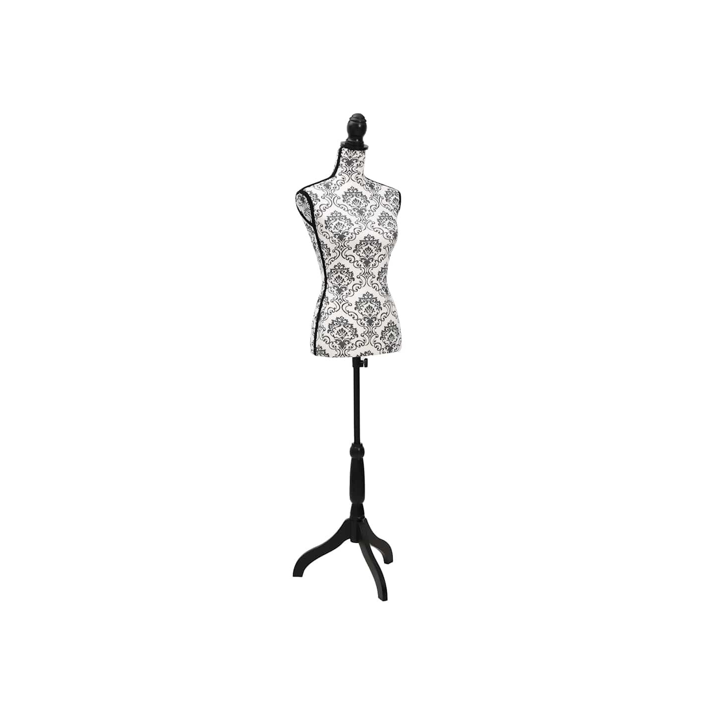Buste de présentation Femme Noir et blanc