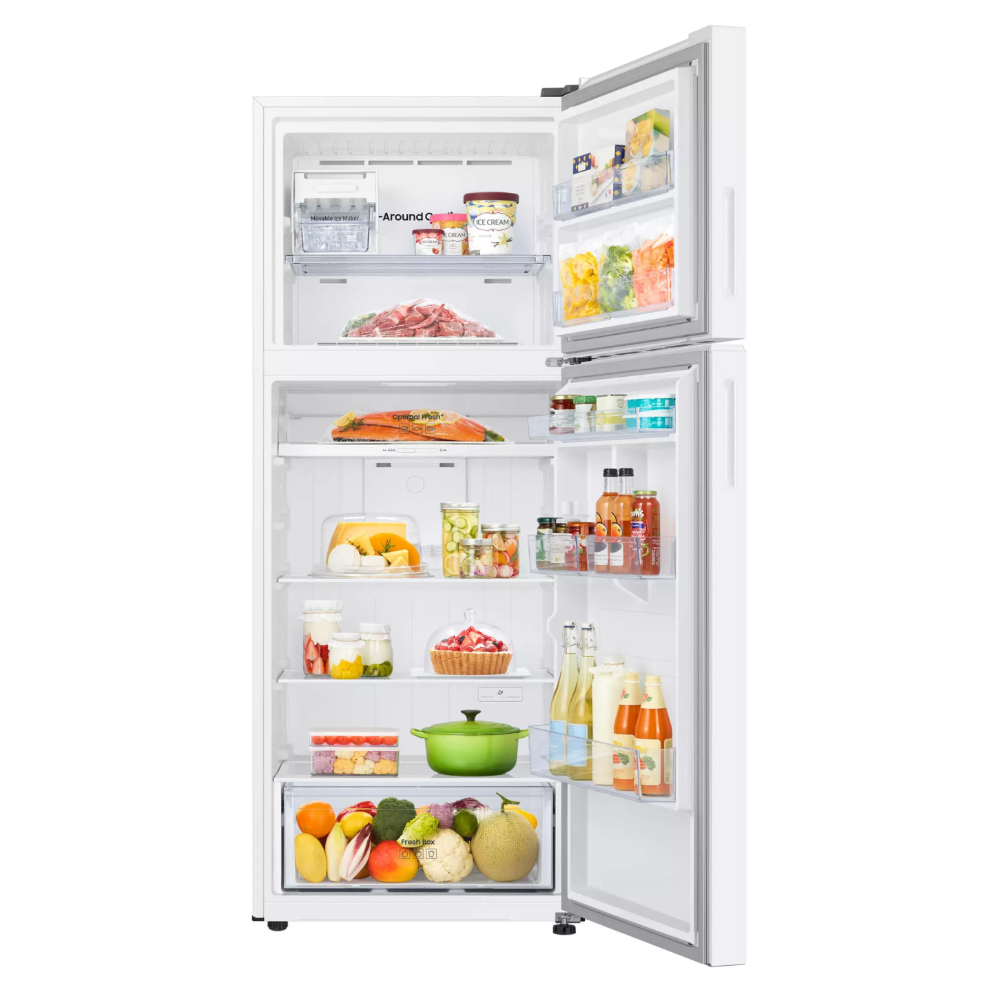 Réfrigérateur 2 portes Samsung RT42CG6624WW 415 L blanc | Nimestore
